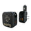 New Orleans Saints Text Backdrop 2 in 1 USB A/C Charger
