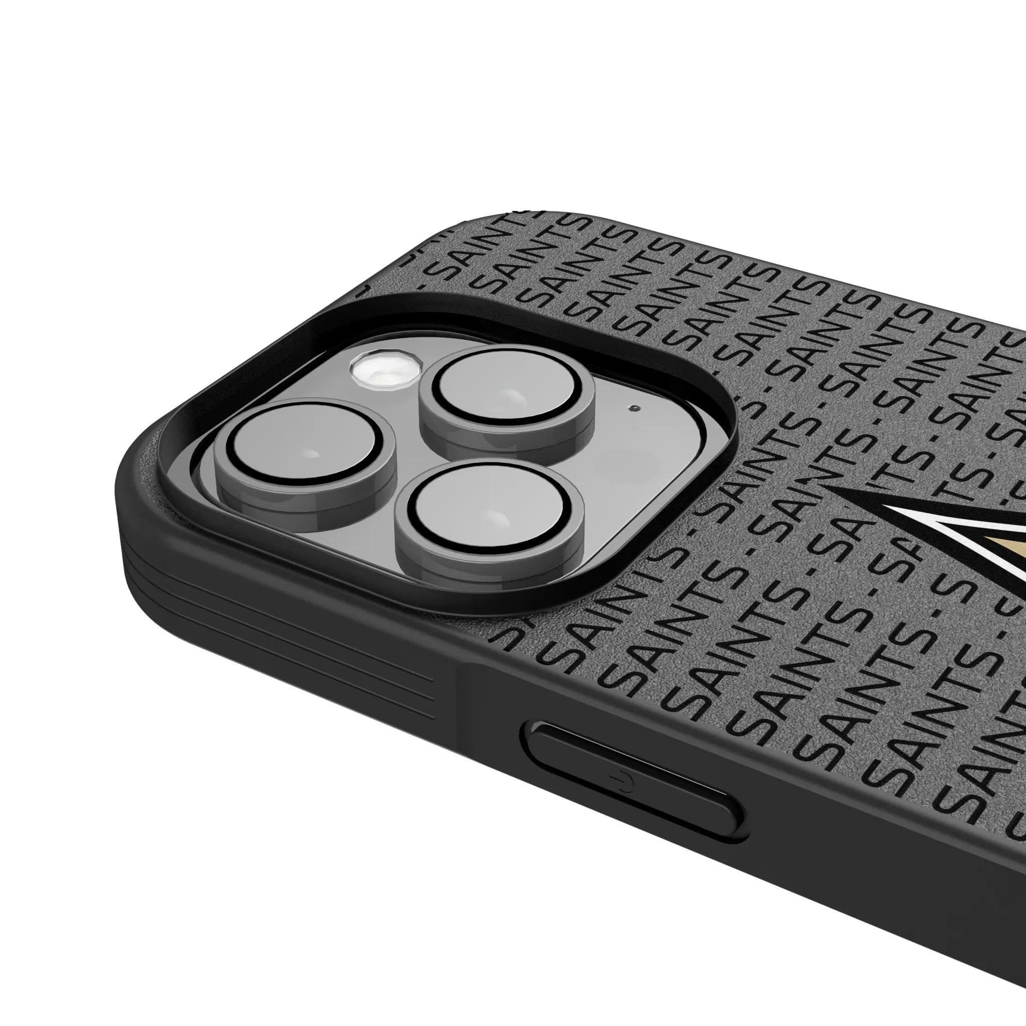 New Orleans Saints Text Backdrop Bump Phone Case