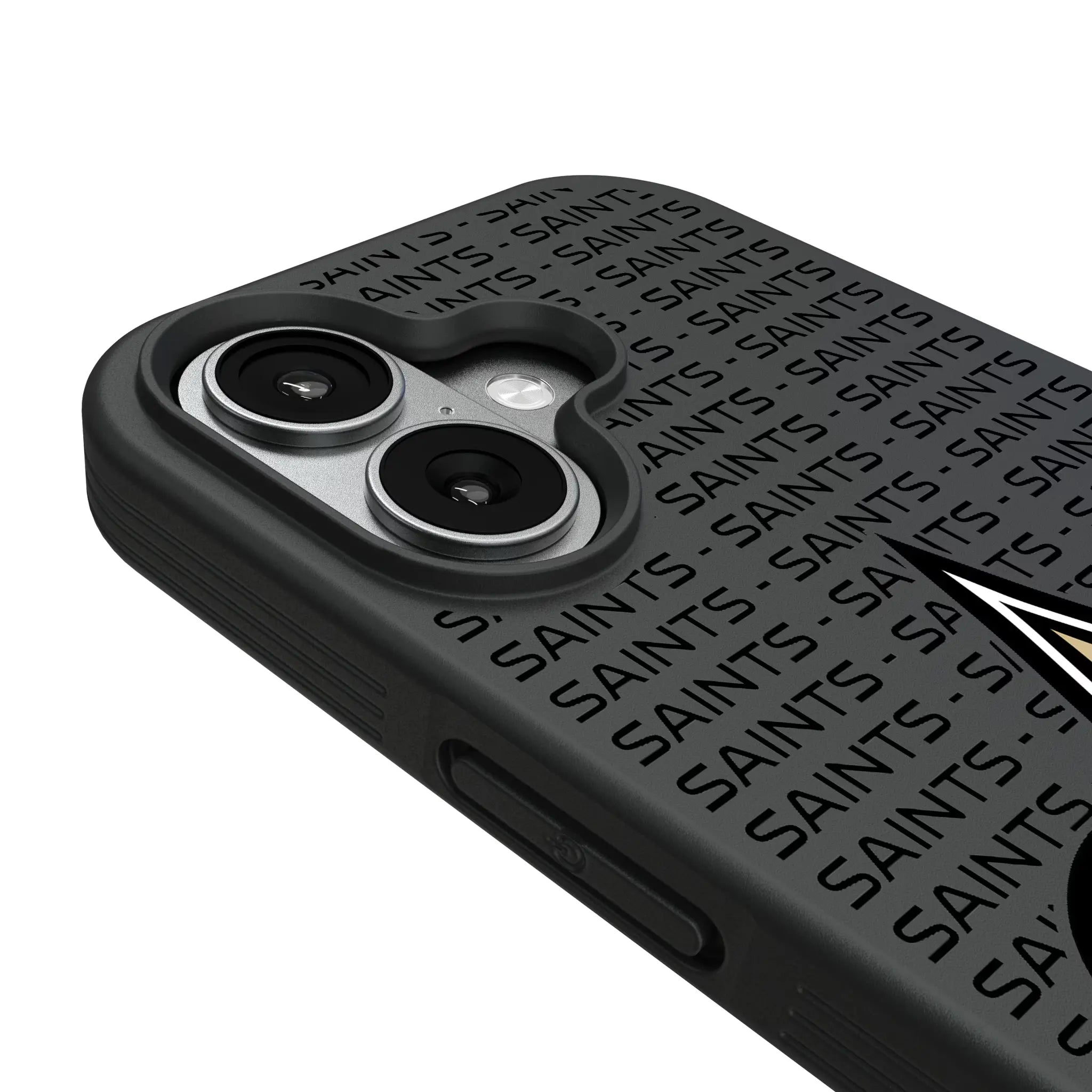 New Orleans Saints Text Backdrop Bump Phone Case