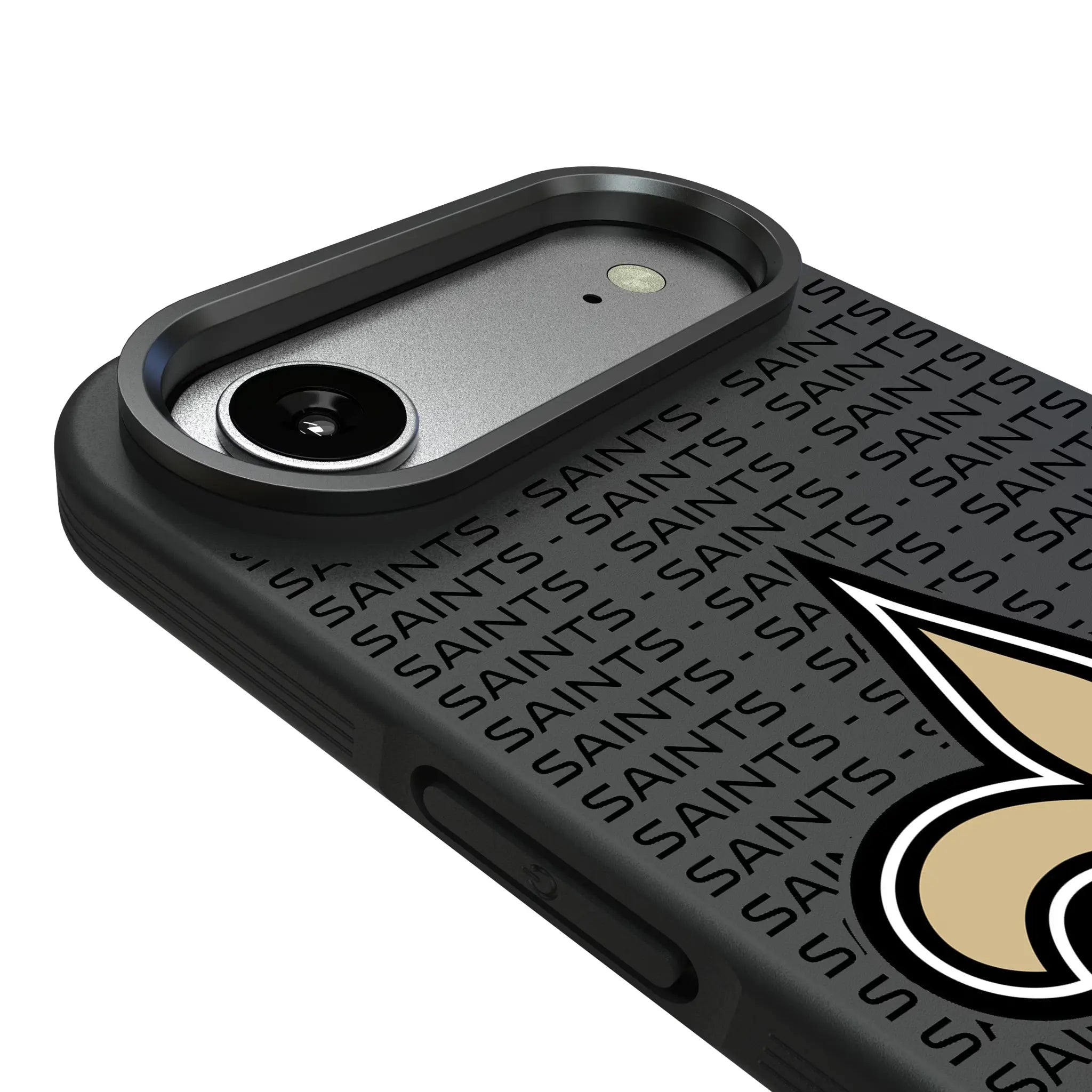 New Orleans Saints Text Backdrop Bump Phone Case