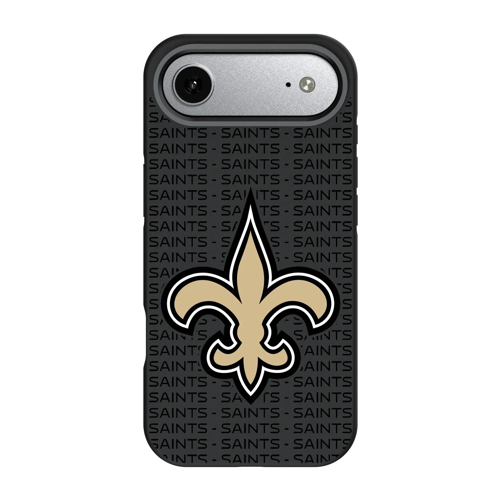 New Orleans Saints Text Backdrop Bump Phone Case