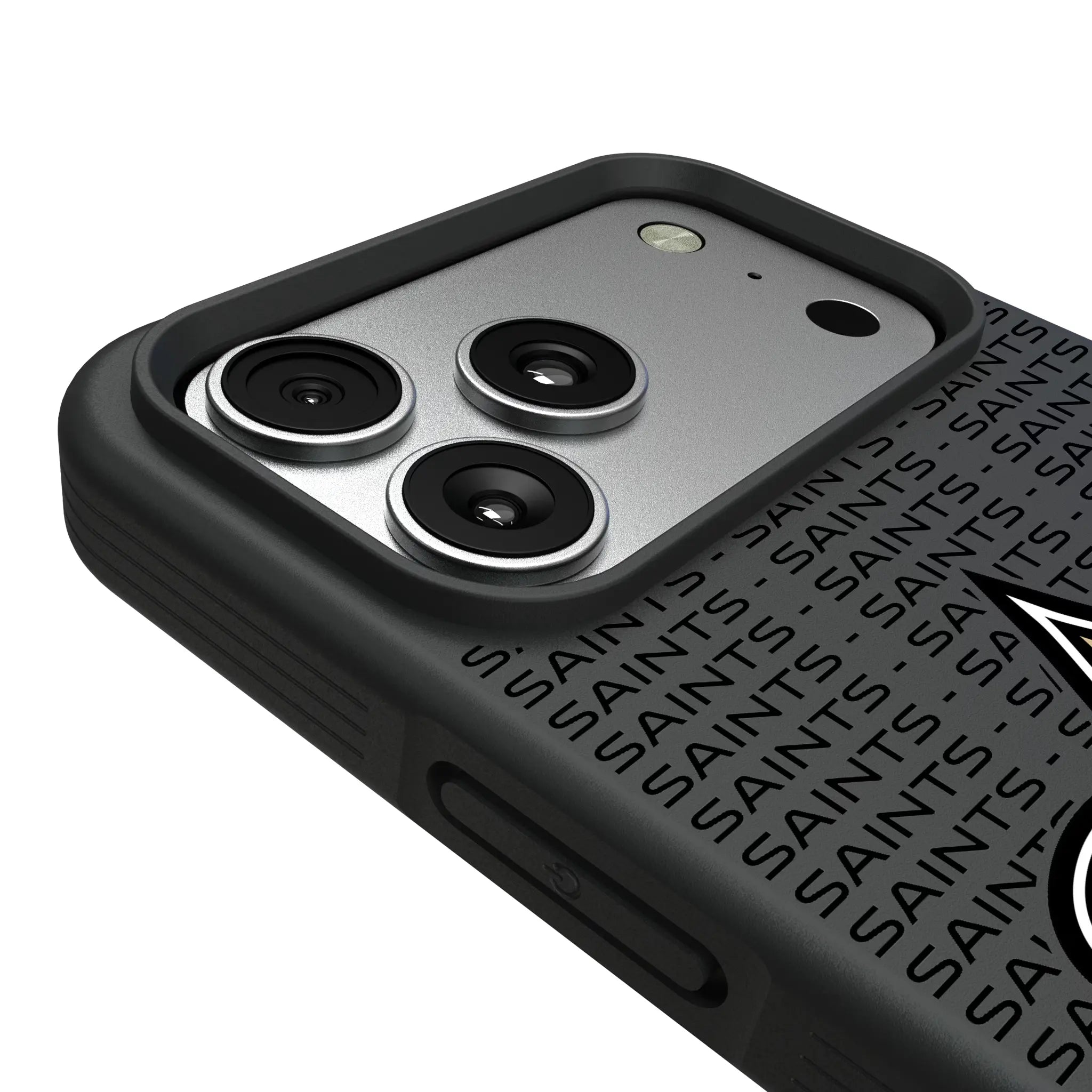 New Orleans Saints Text Backdrop Bump Phone Case