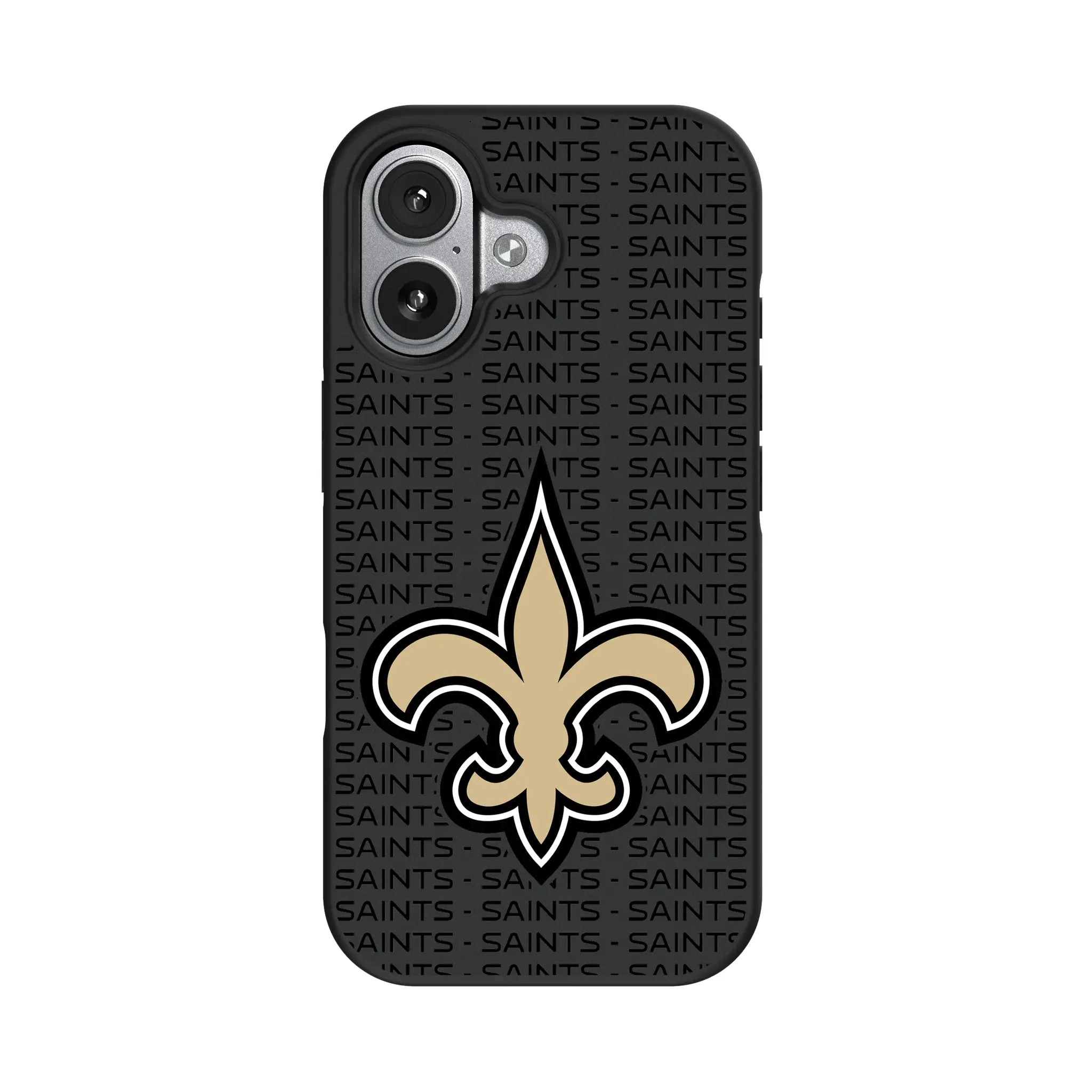 New Orleans Saints Text Backdrop Bump Phone Case