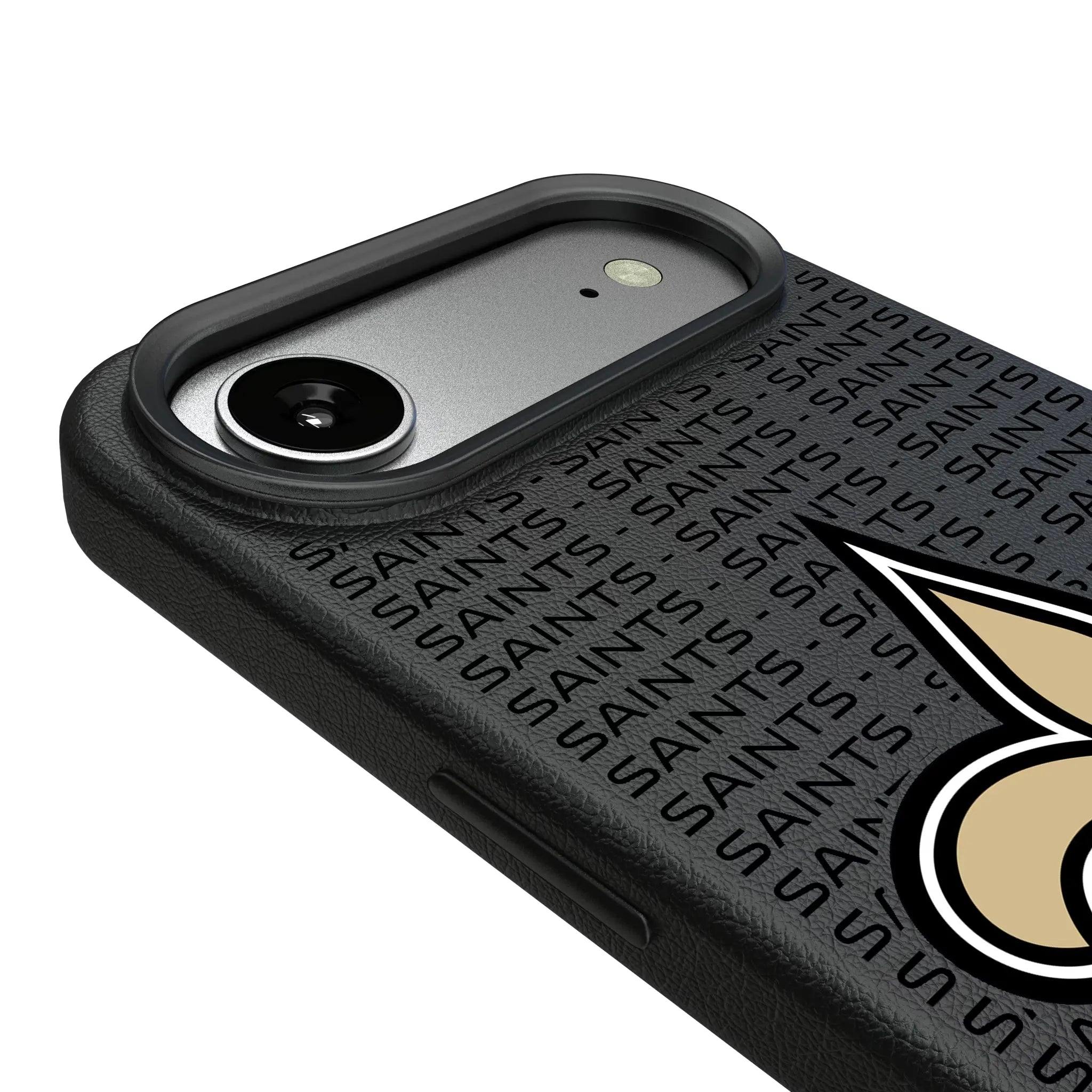 New Orleans Saints Text Backdrop MagSafe Compatible Phone Case for Apple iPhone