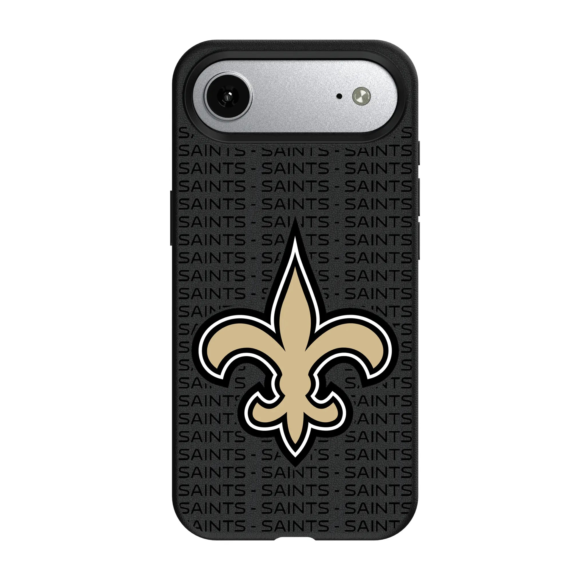 New Orleans Saints Text Backdrop MagSafe Compatible Phone Case for Apple iPhone