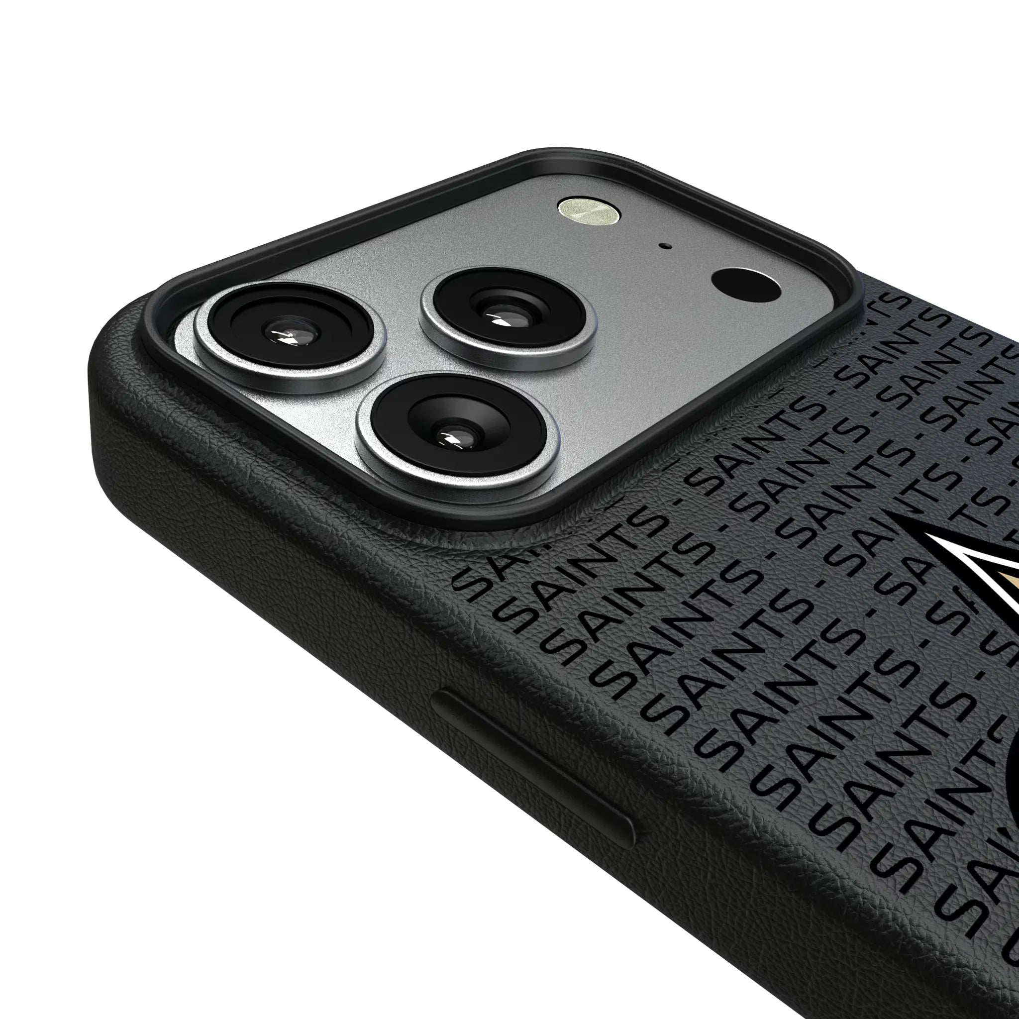 New Orleans Saints Text Backdrop MagSafe Compatible Phone Case for Apple iPhone