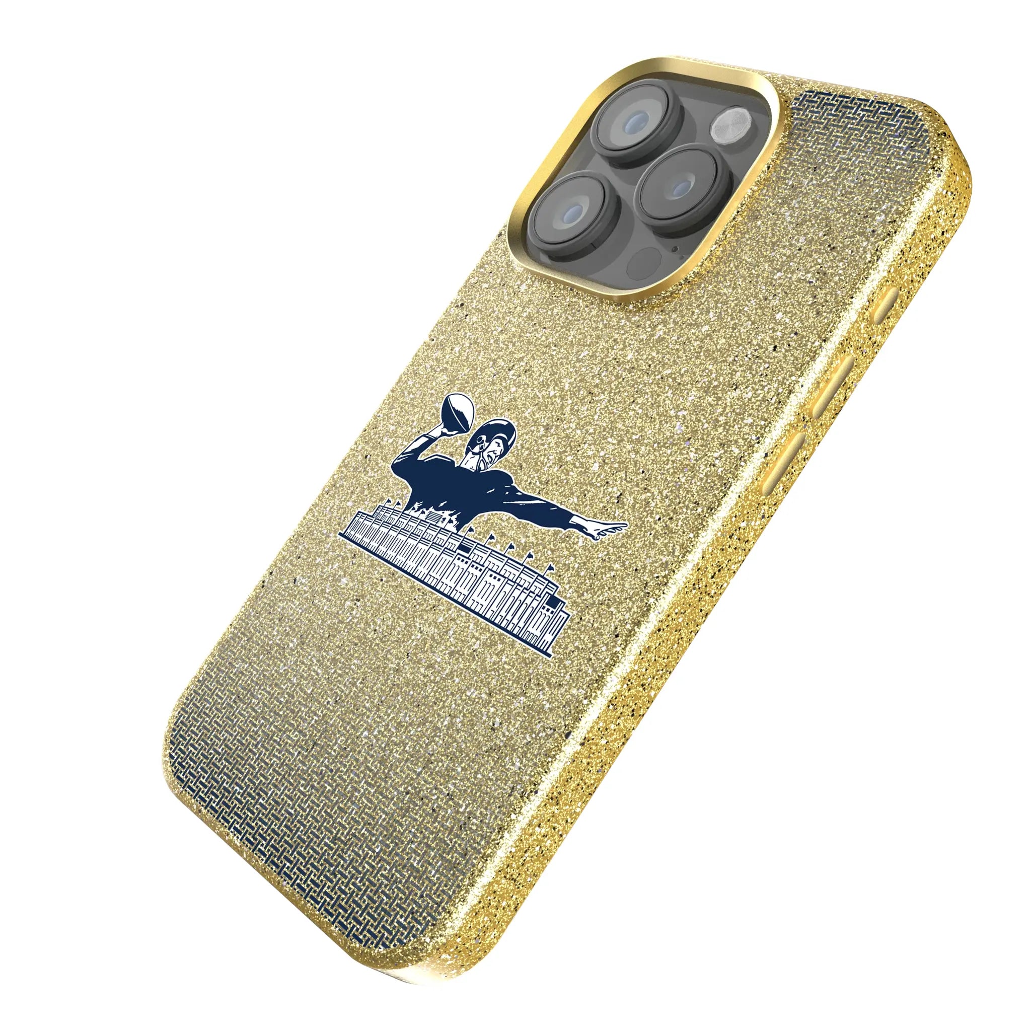 New York Giants 1960-1966 Historic Collection Linen Bling Phone Case for Apple iPhone