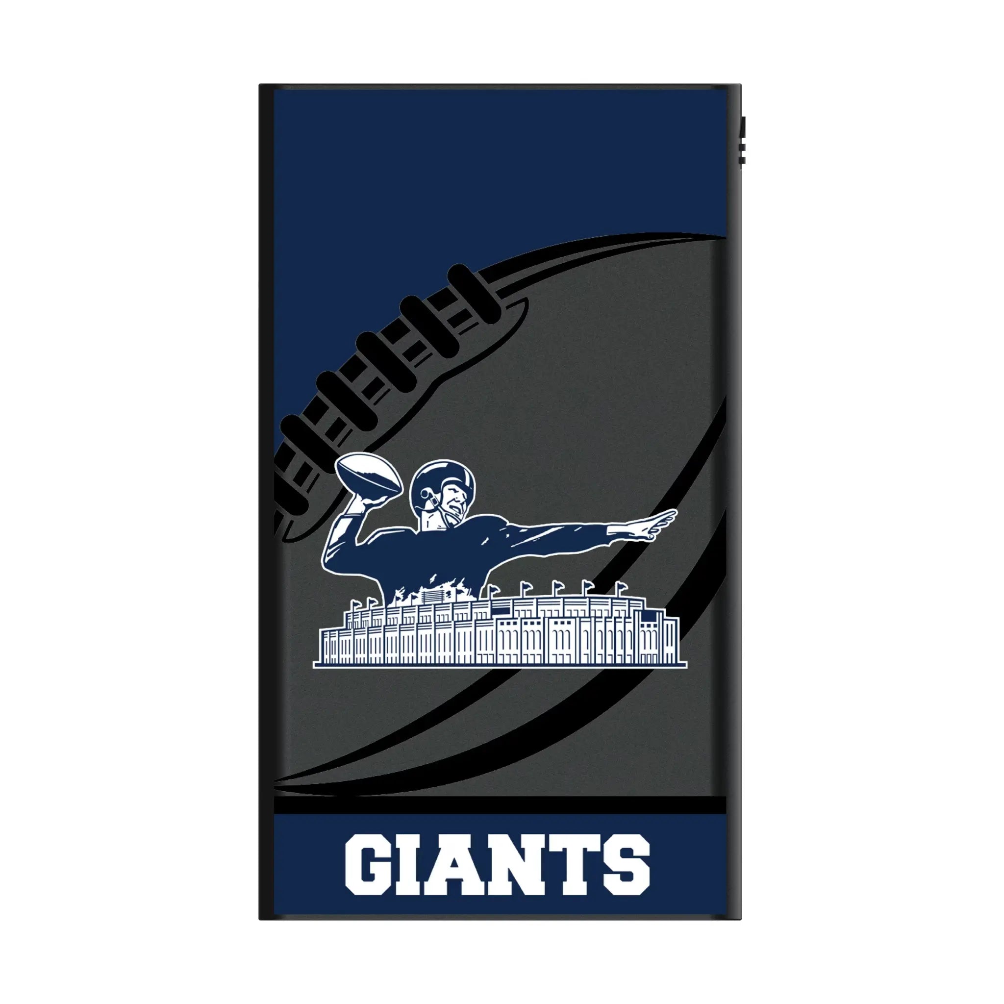 New York Giants 1960-1966 Historic Collection Passtime 5000mAh Flat Powerbank