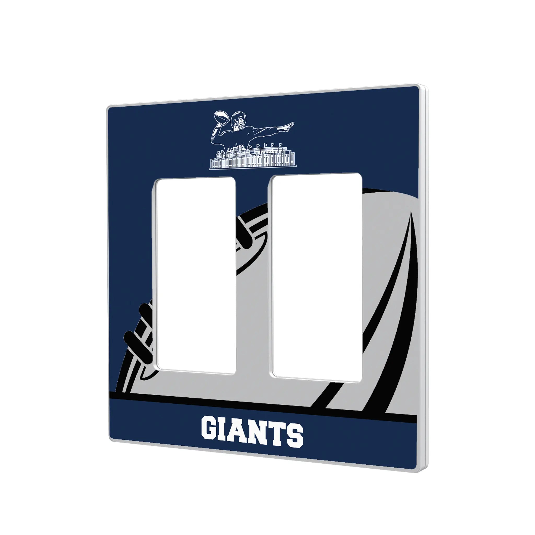 New York Giants 1960-1966 Historic Collection Passtime Hidden-Screw Light Switch Plate