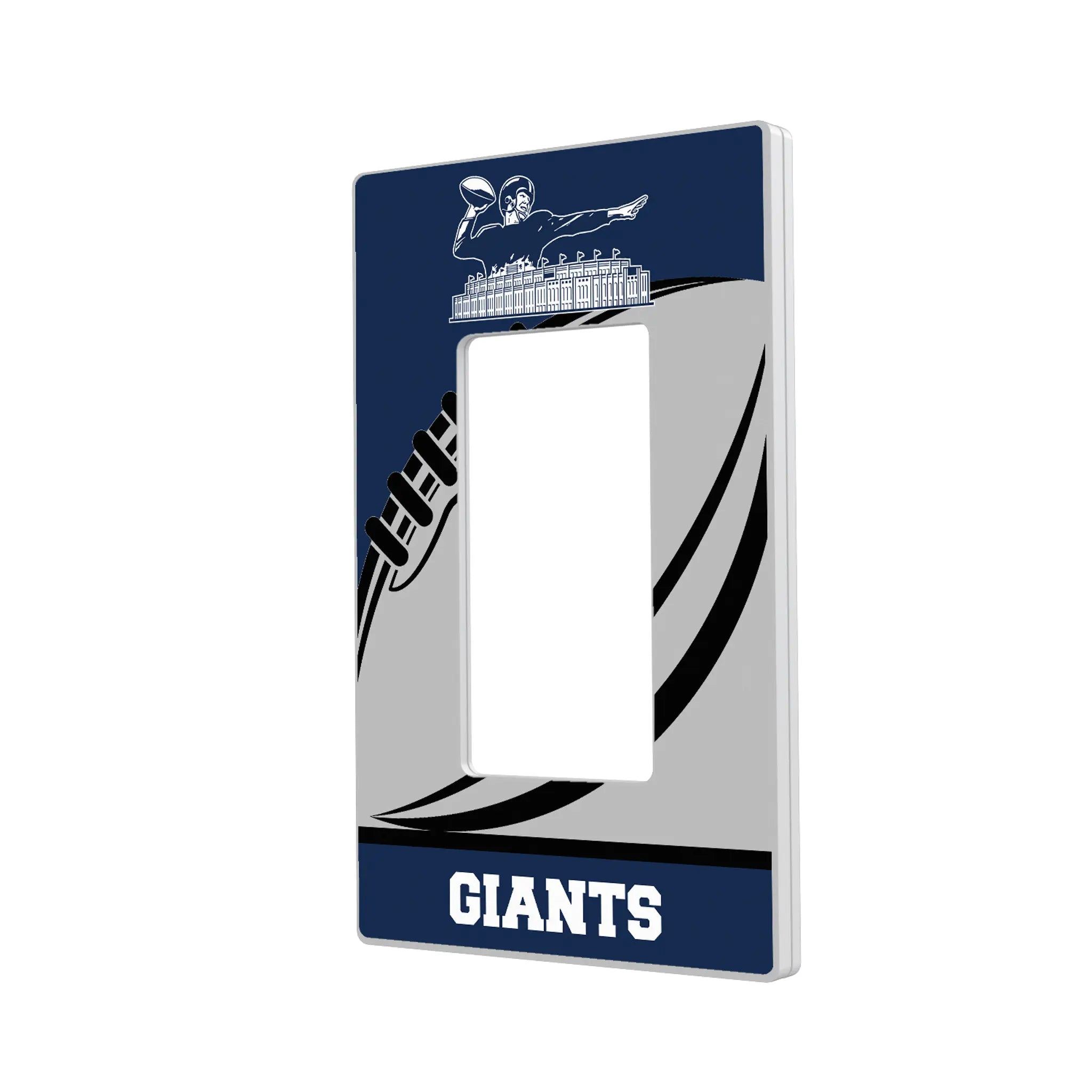 New York Giants 1960-1966 Historic Collection Passtime Hidden-Screw Light Switch Plate