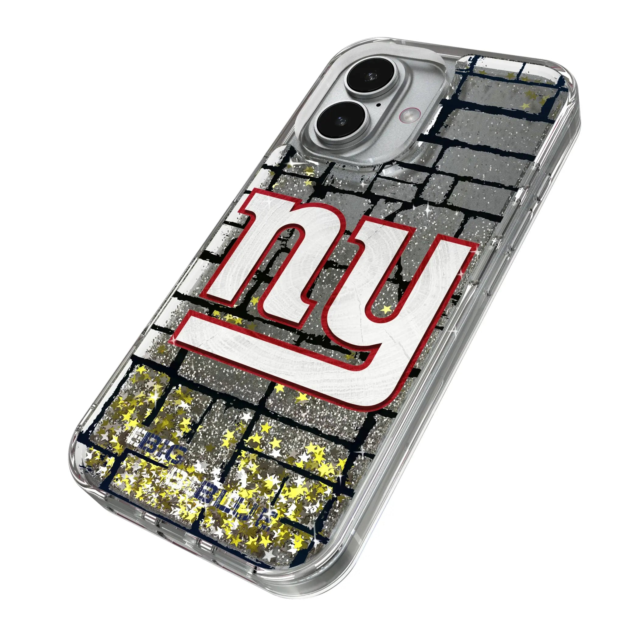 New York Giants Brick Glitter Phone Case for Apple iPhone