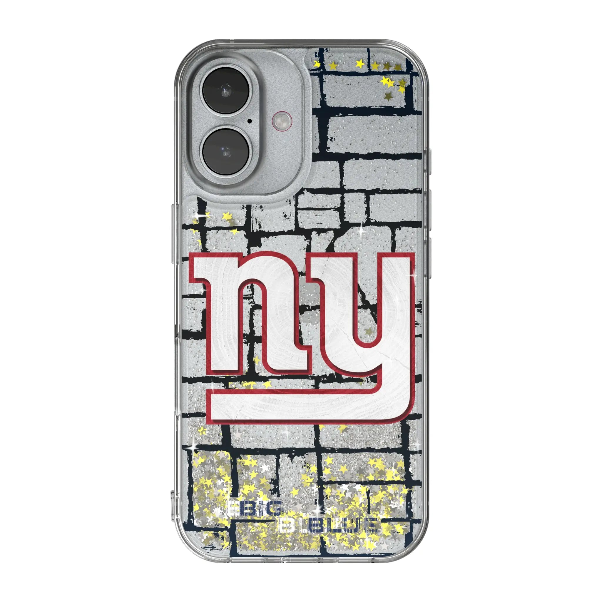 New York Giants Brick Glitter Phone Case for Apple iPhone