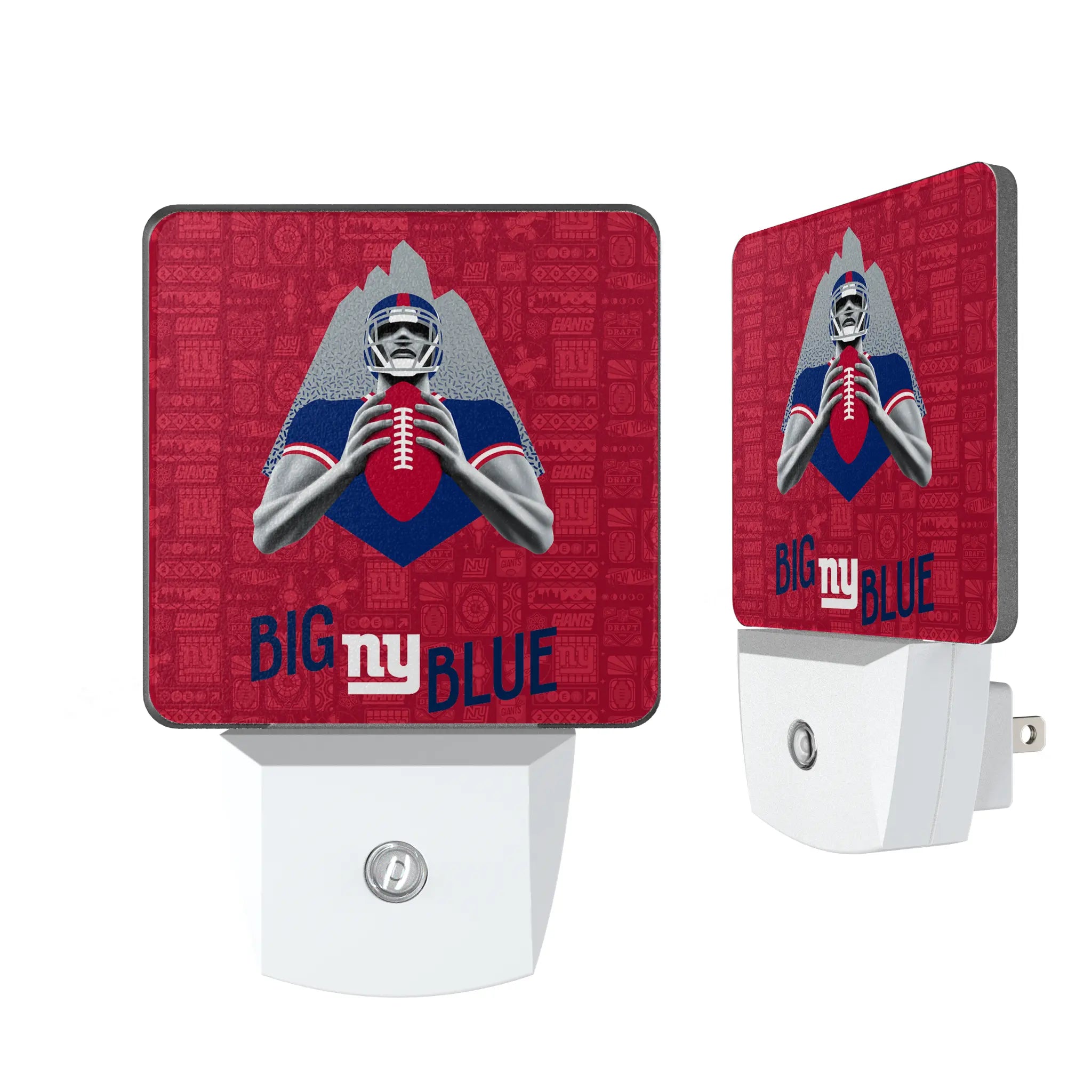 New York Giants 2024 Illustrated Limited Edition Night Light 2-Pack