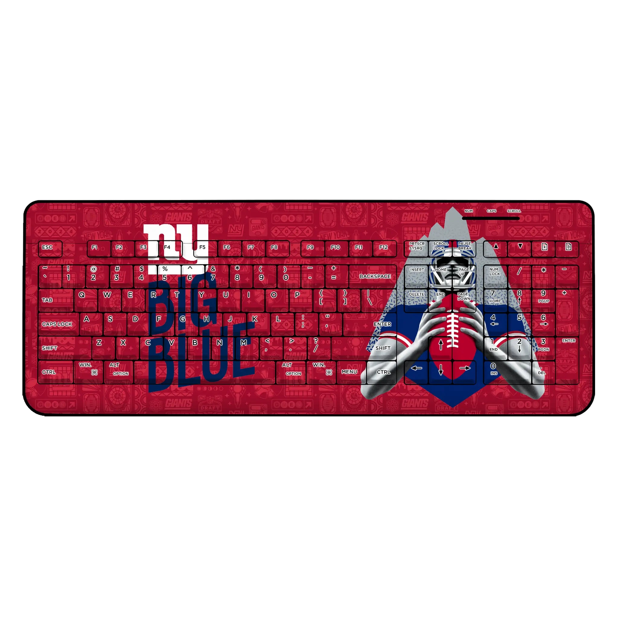 New York Giants 2024 Illustrated Limited Edition Wireless USB Keyboard
