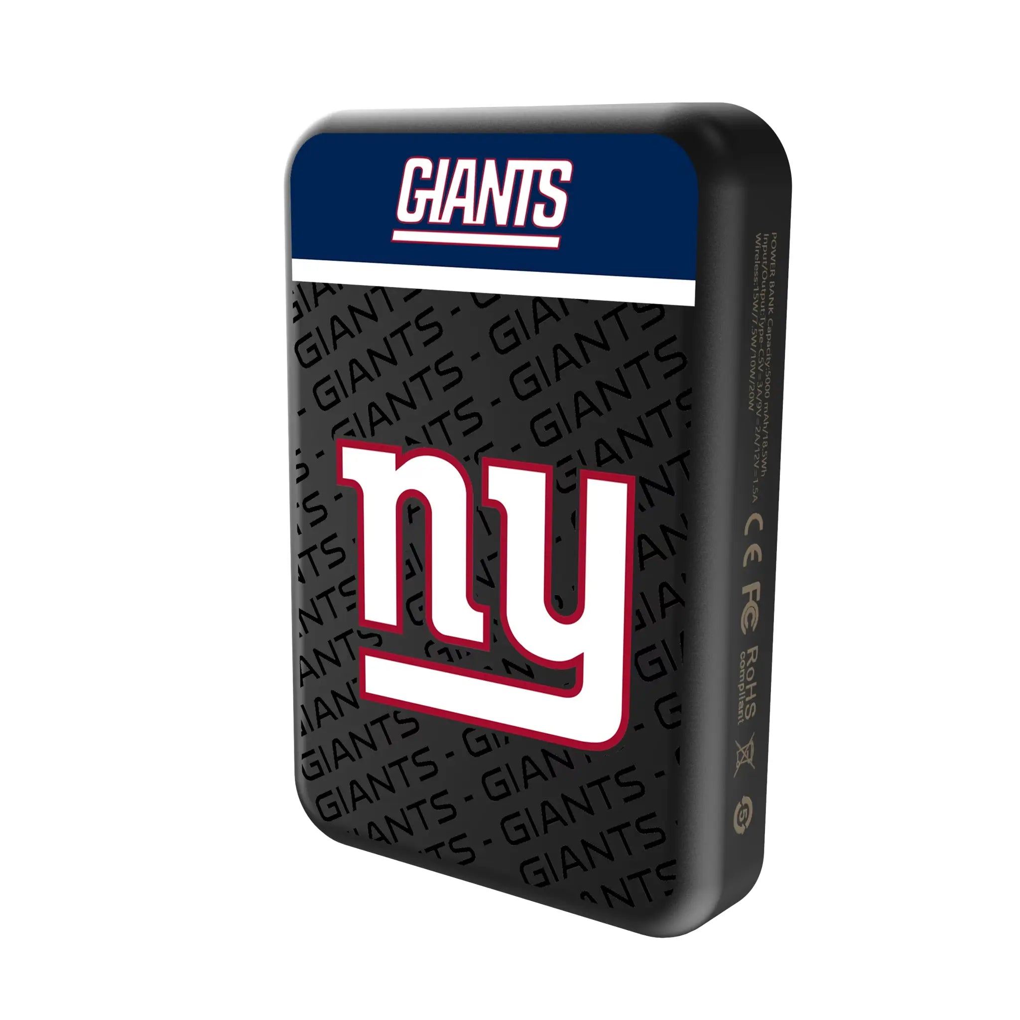 New York Giants Endzone Plus Wireless Mag Power Bank