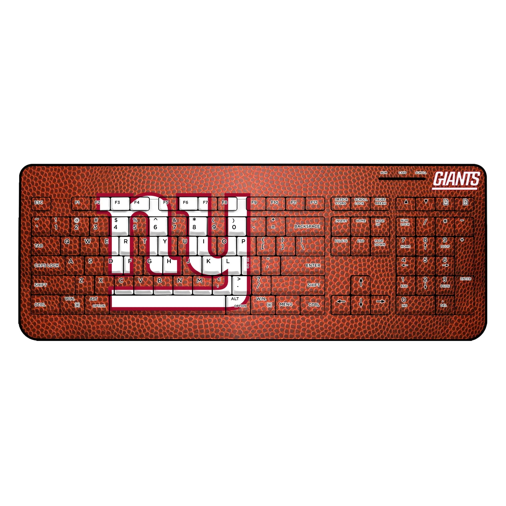 New York Giants Football Wireless USB Keyboard