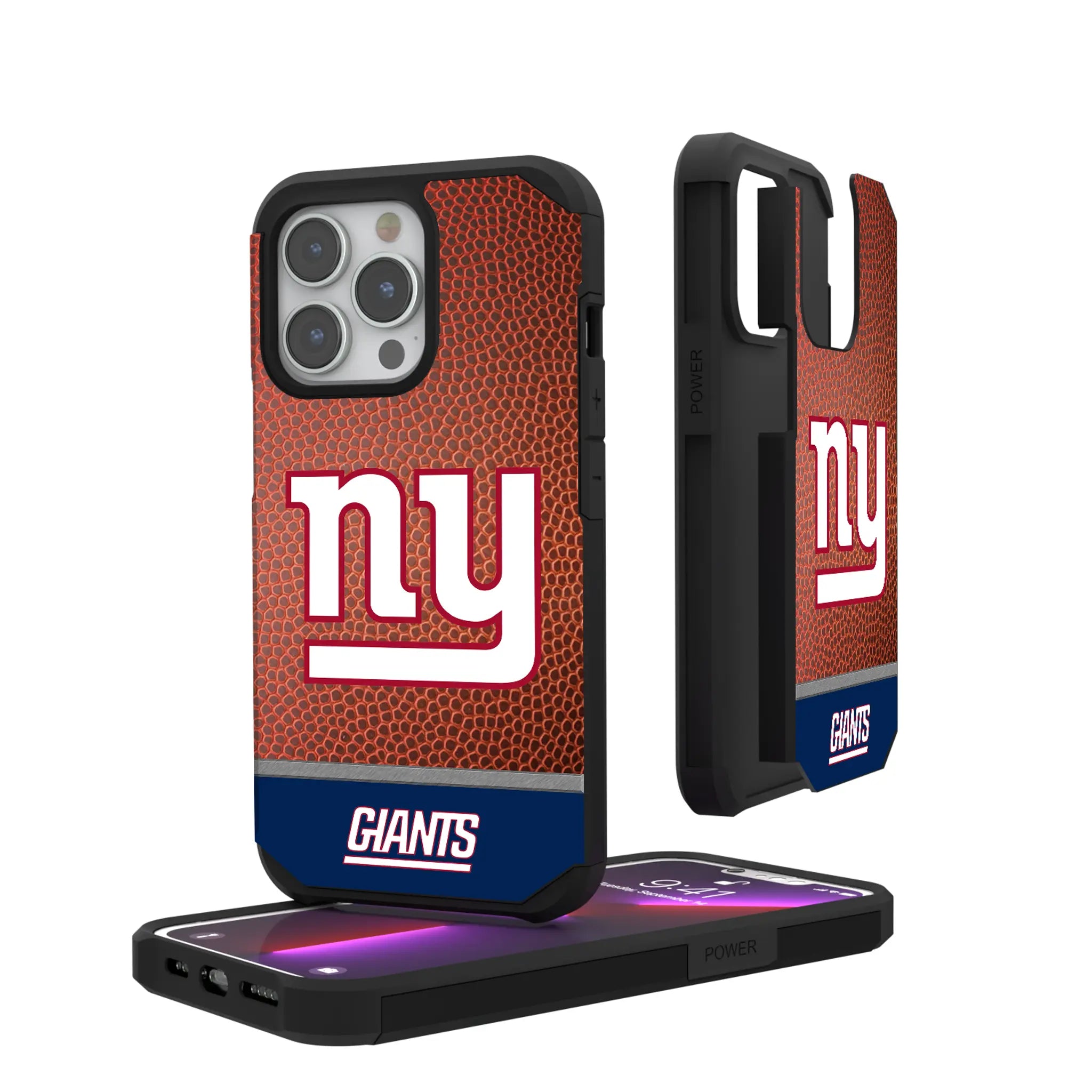 New York Giants Football Wordmark Rugged Phone Case