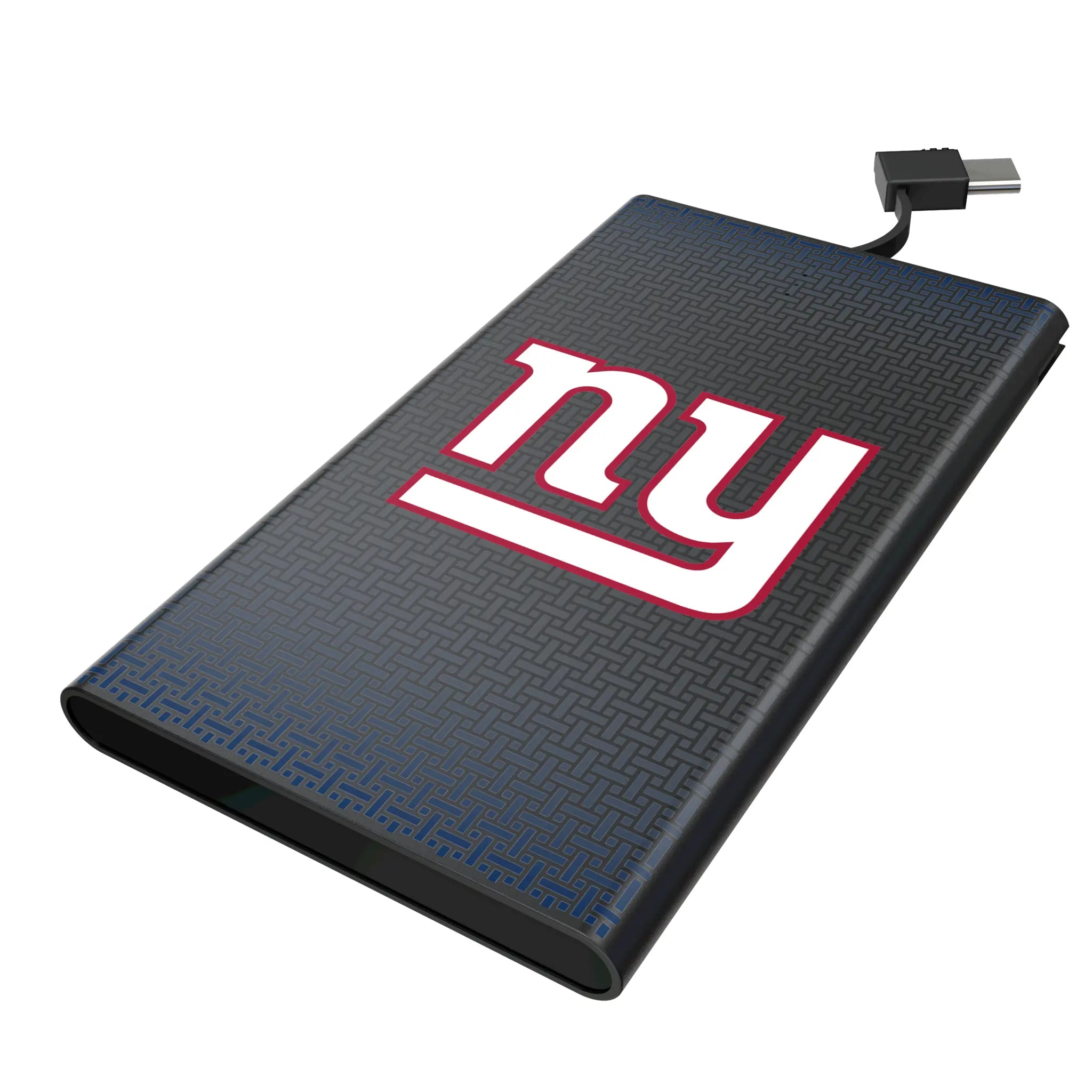 New York Giants Linen 5000mAh Flat Powerbank