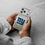 New York Giants Linen Glitter Phone Case