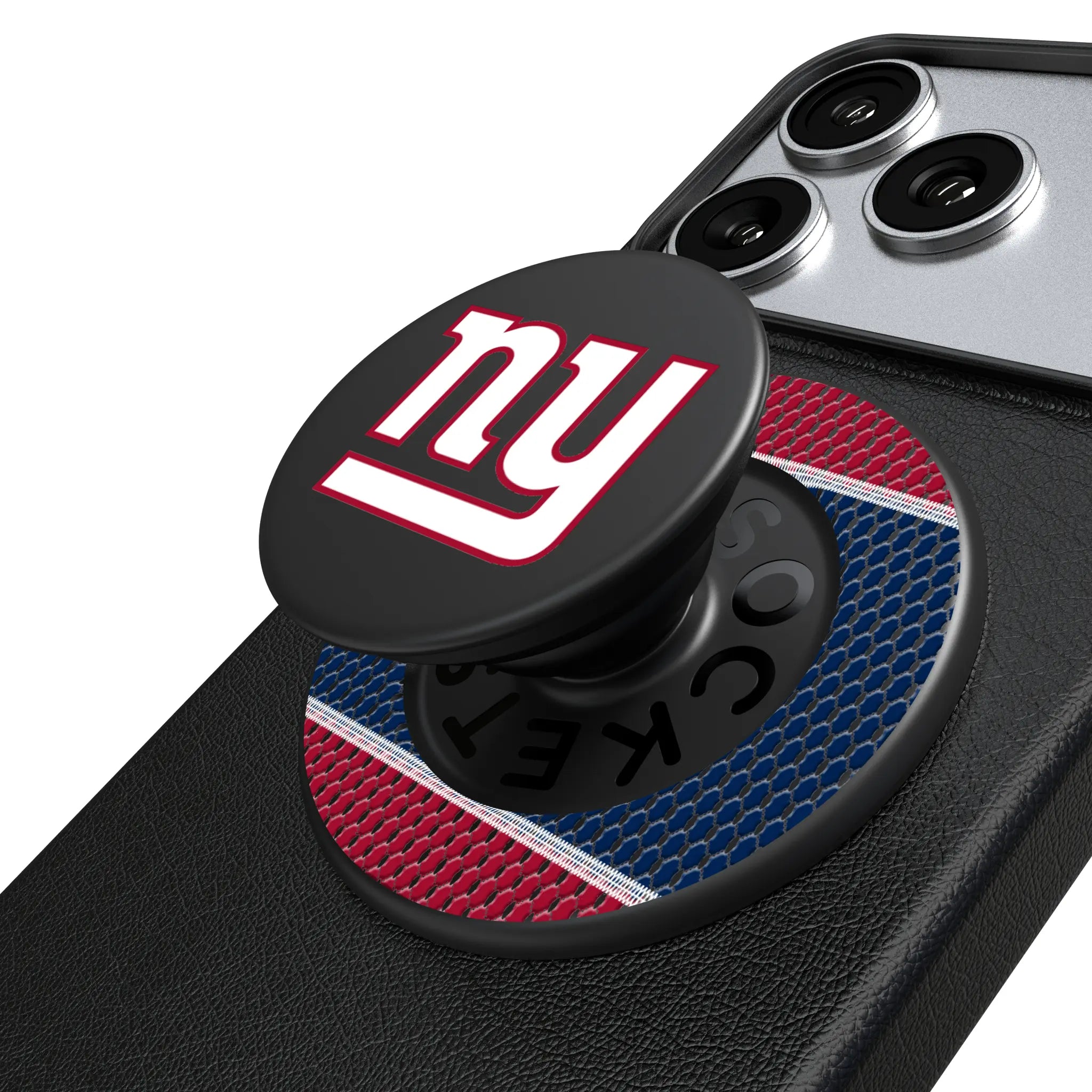 New York Giants Mesh PopSockets Magnetic Phone Grip and Stand