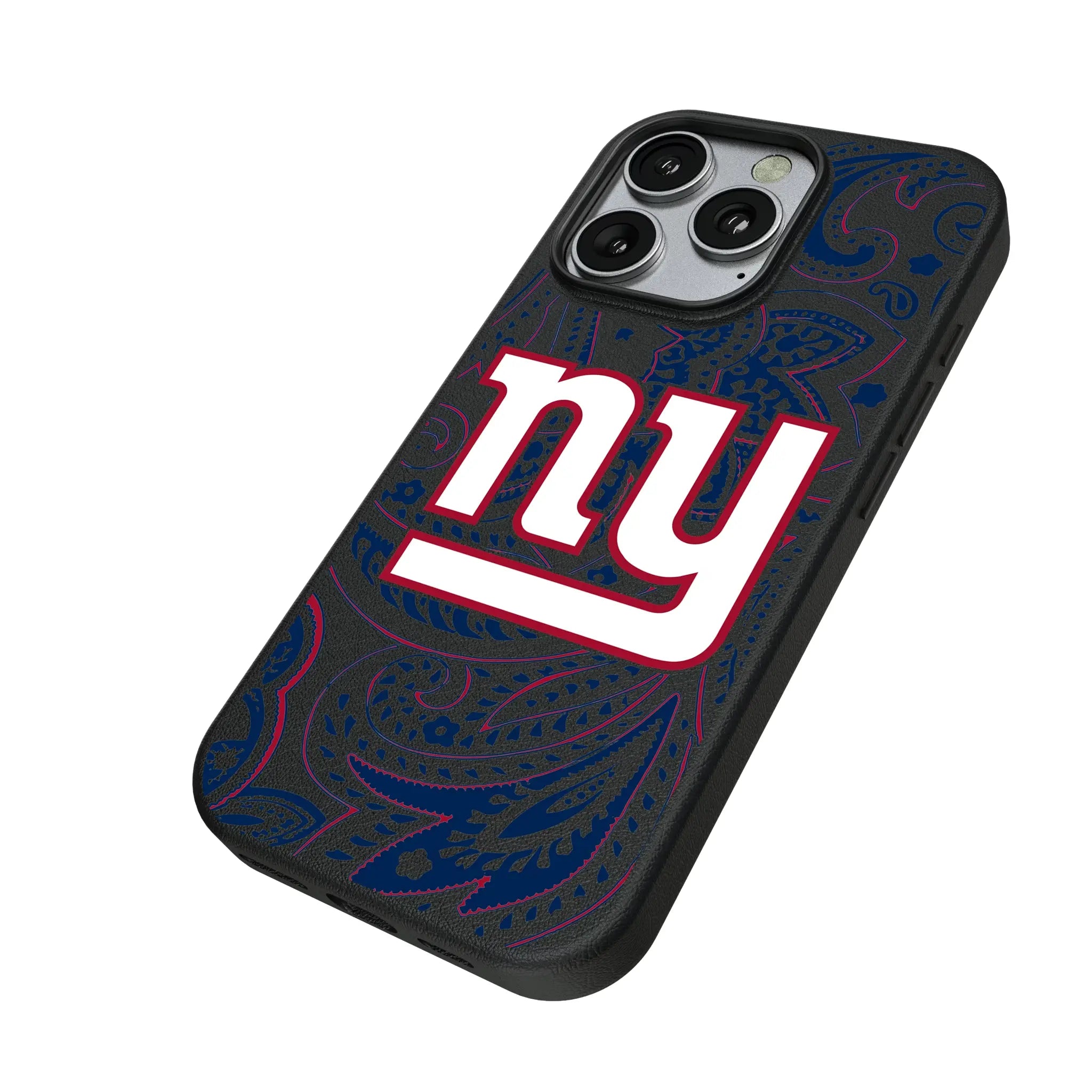New York Giants Paisley MagSafe Compatible Phone Case for Apple iPhone