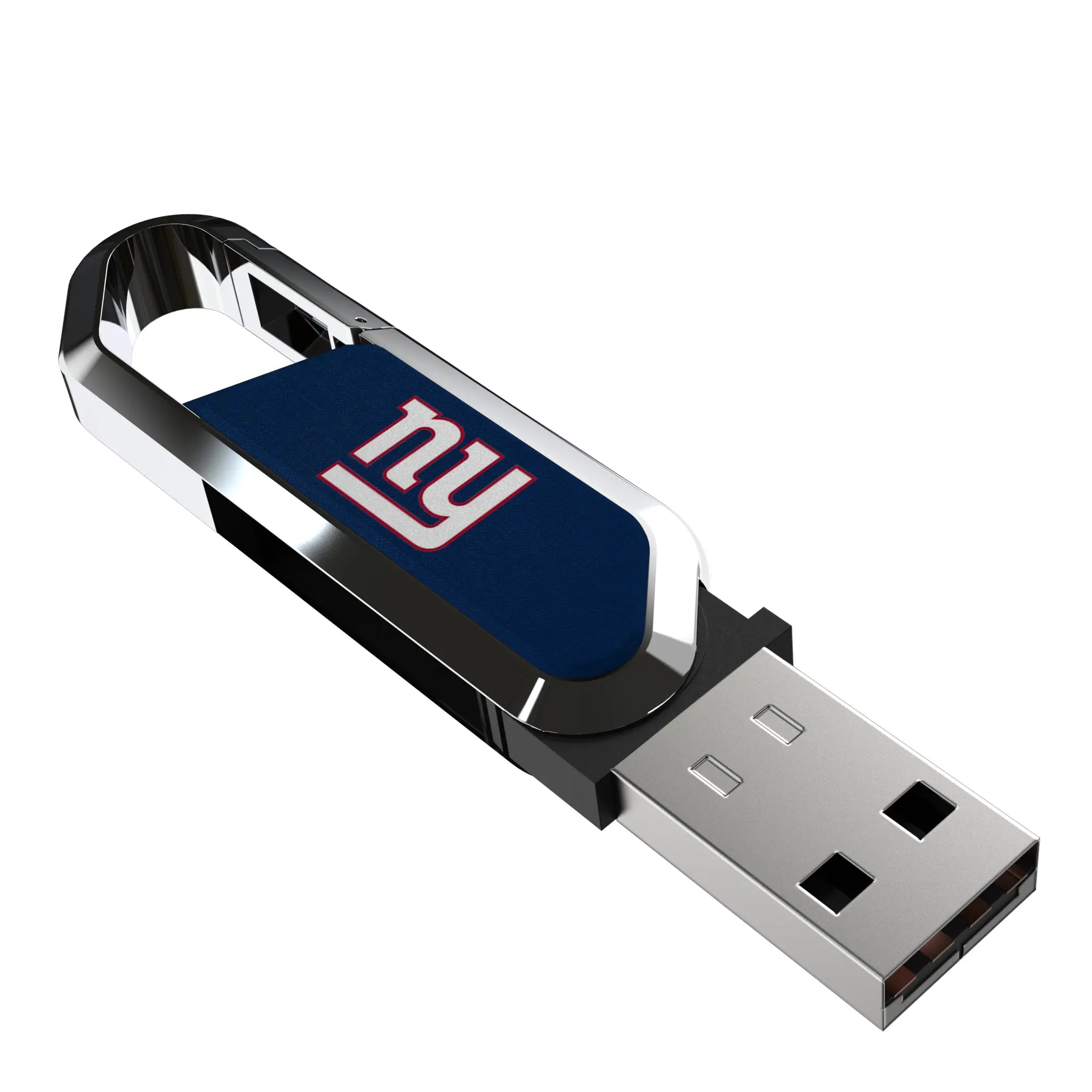 New York Giants Solid USB 32GB Clip Style Flash Drive