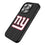 New York Giants Text Backdrop Bump Phone Case - Sports Gifts, Sports Memorabilia, Sports Collectibles, Fan Shop