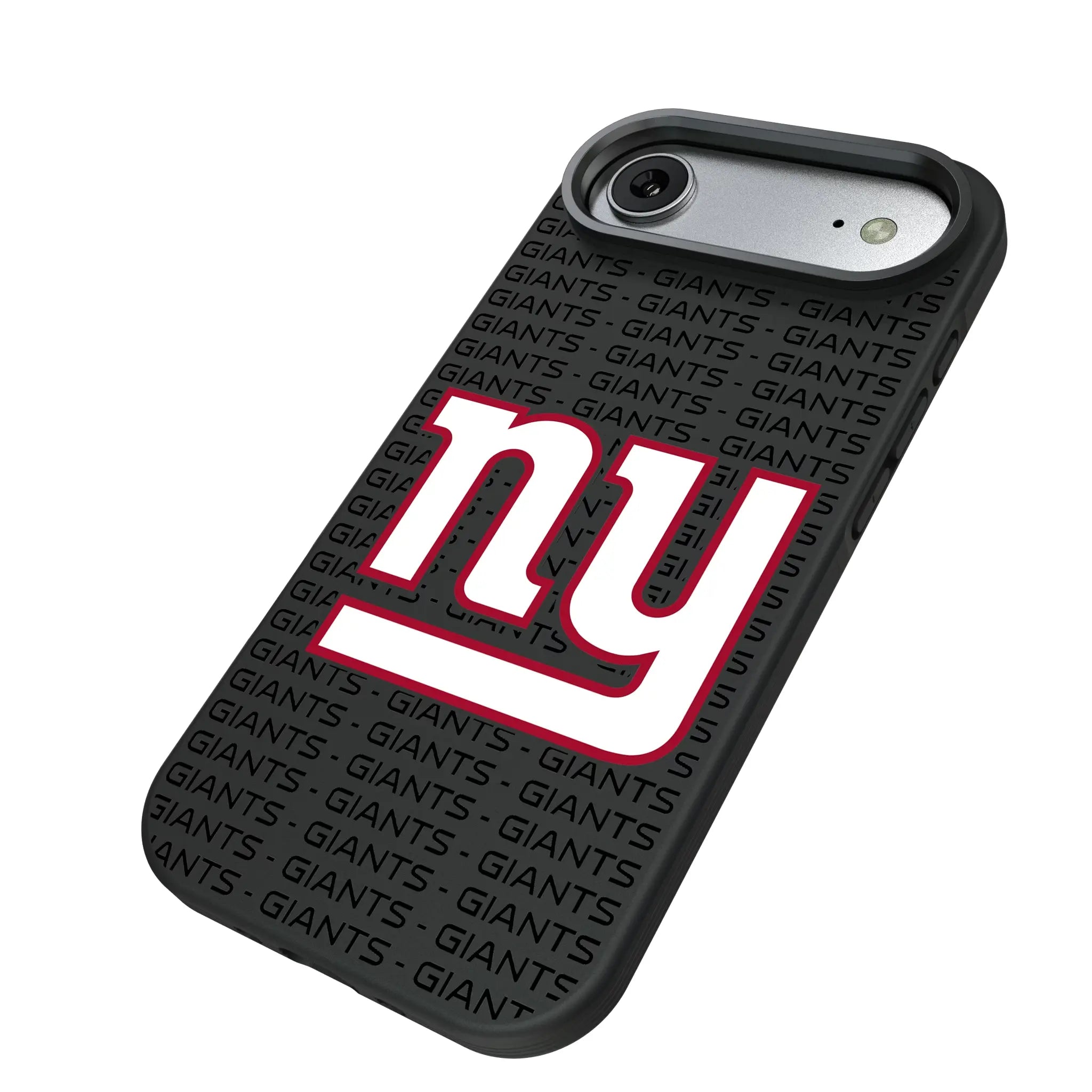 New York Giants Text Backdrop Bump Phone Case