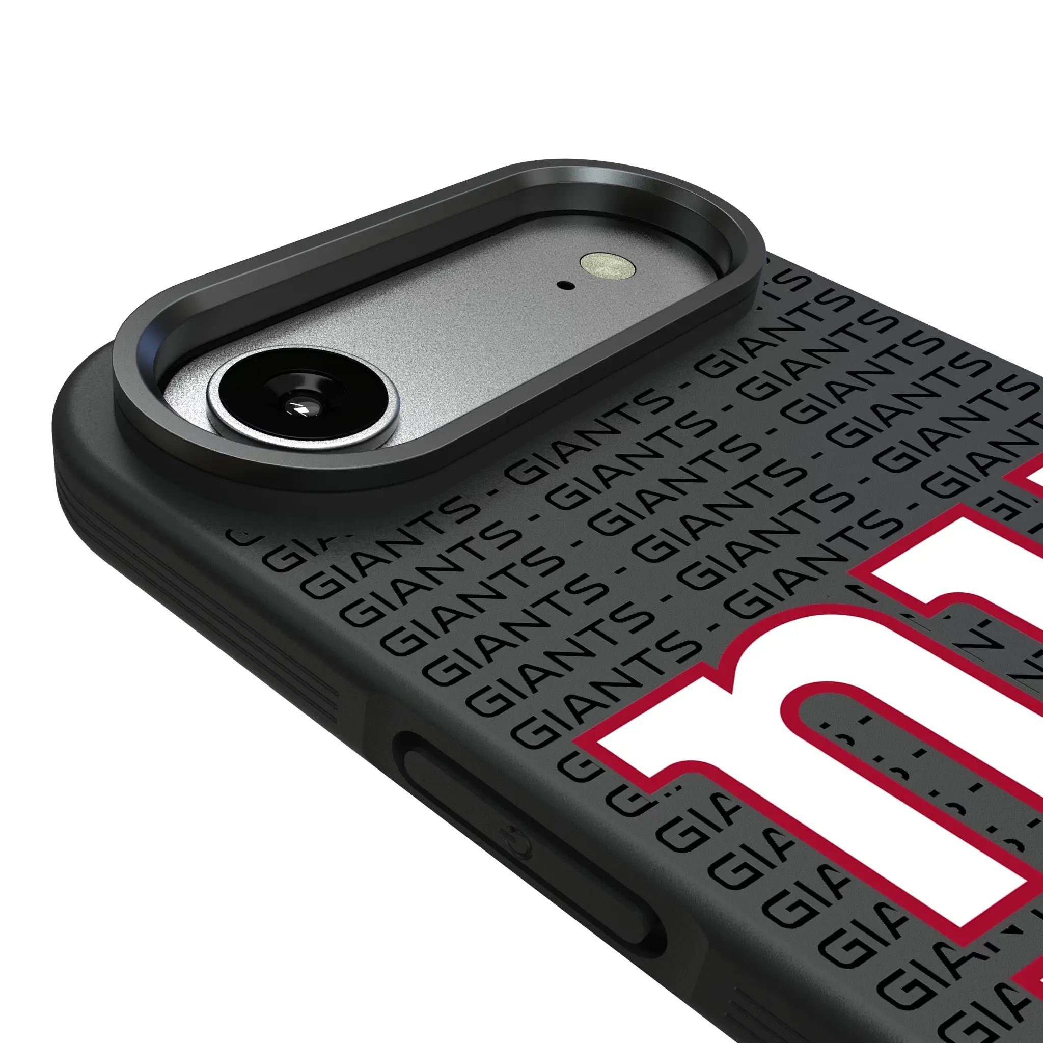 New York Giants Text Backdrop Bump Phone Case