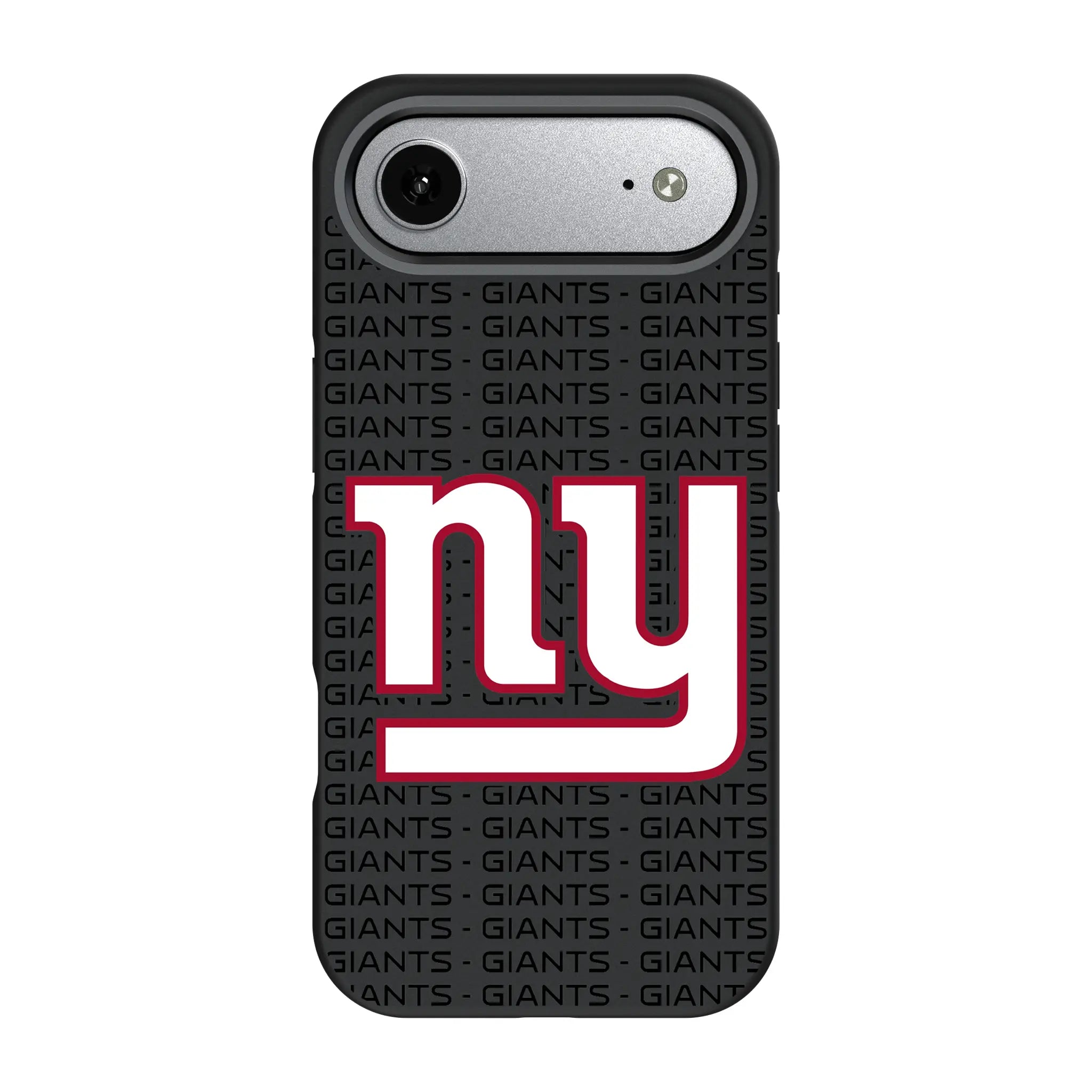 New York Giants Text Backdrop Bump Phone Case
