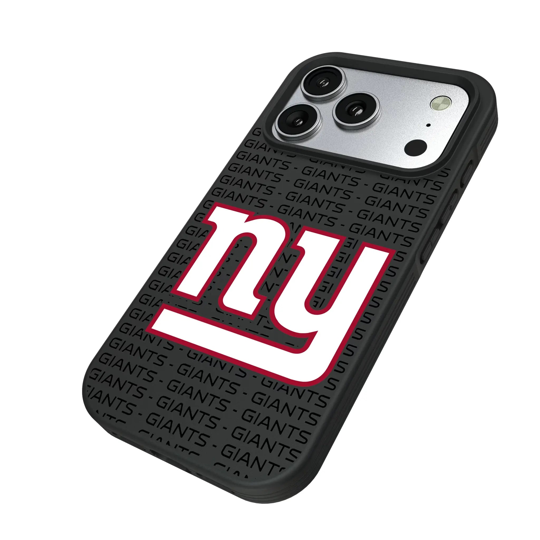 New York Giants Text Backdrop Bump Phone Case