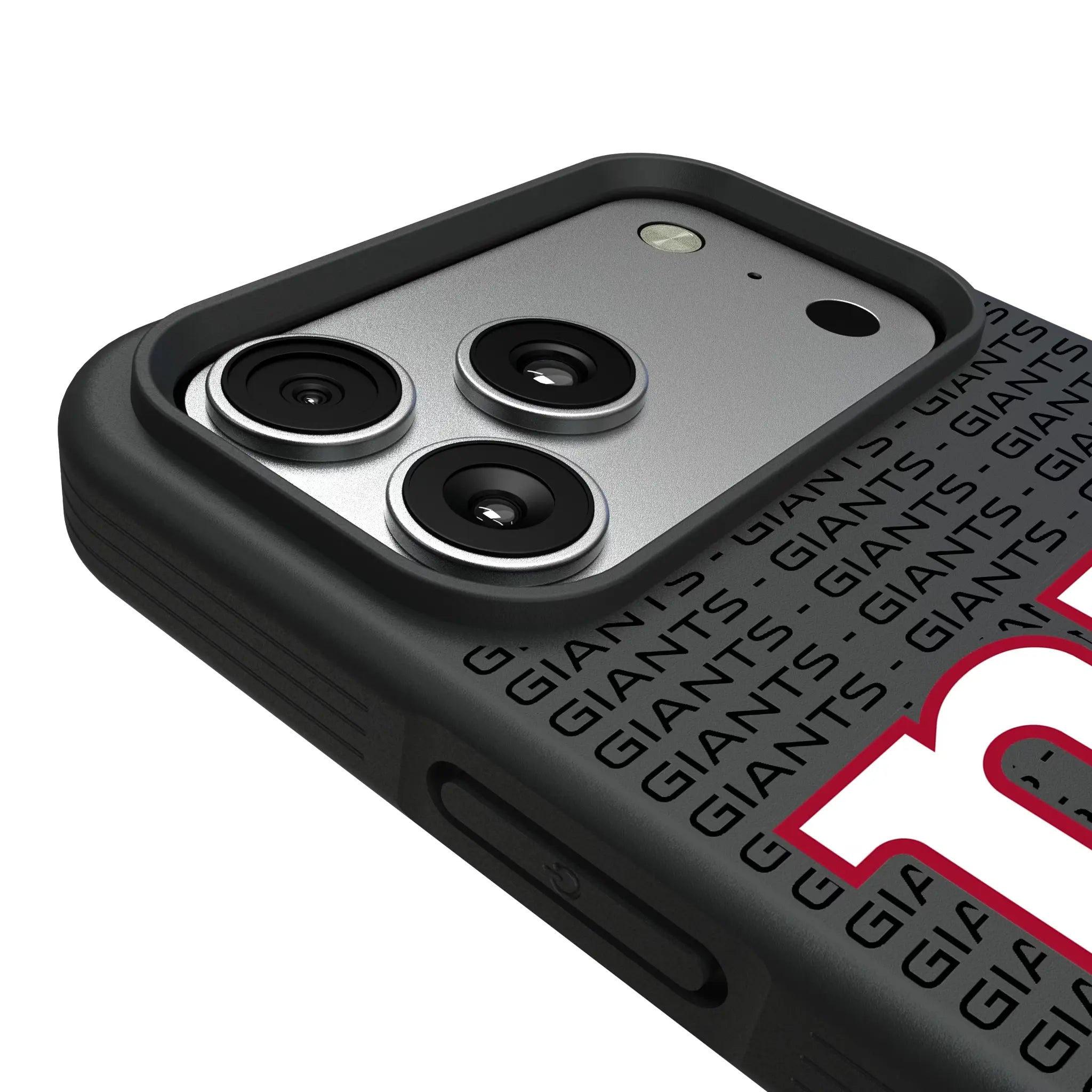 New York Giants Text Backdrop Bump Phone Case