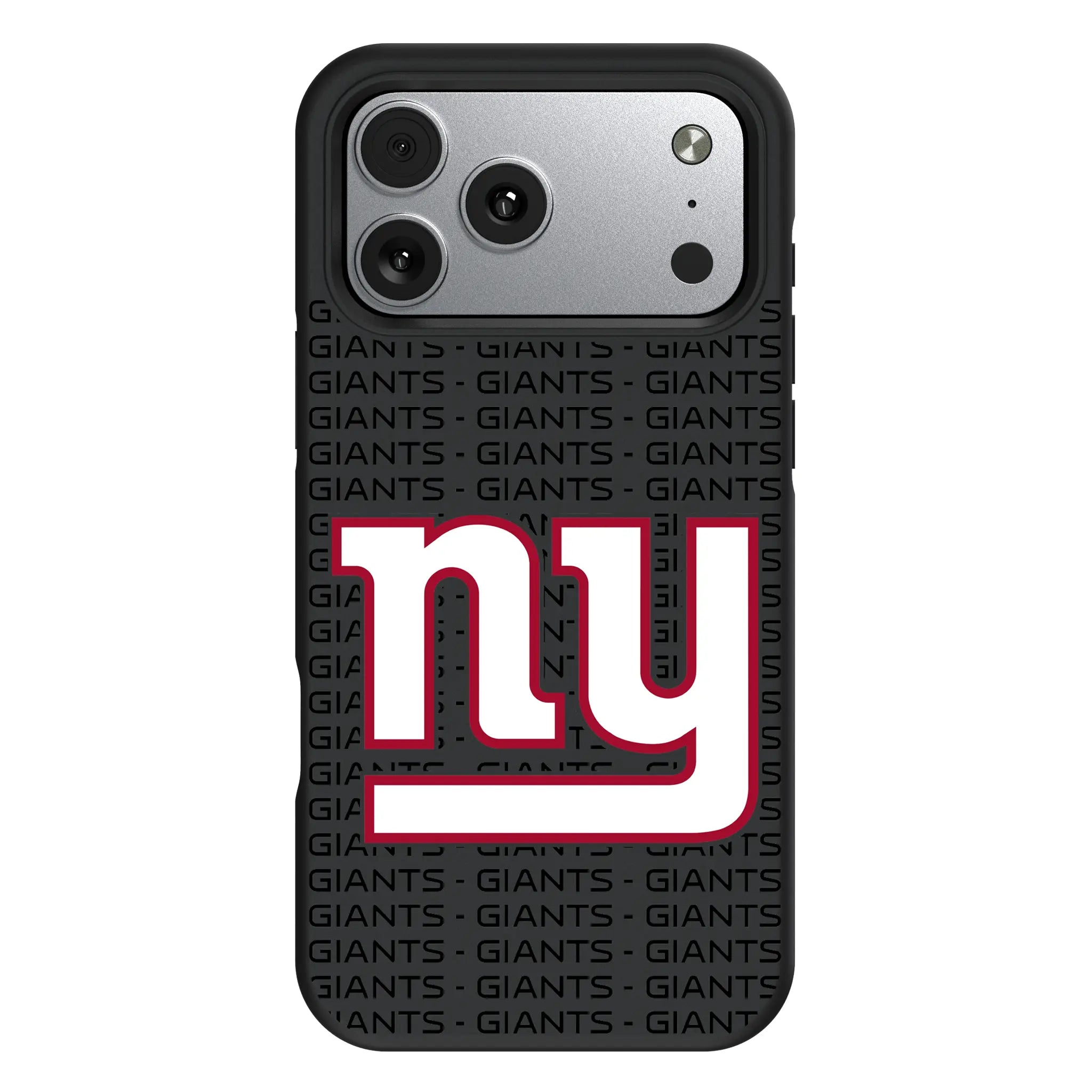 New York Giants Text Backdrop Bump Phone Case