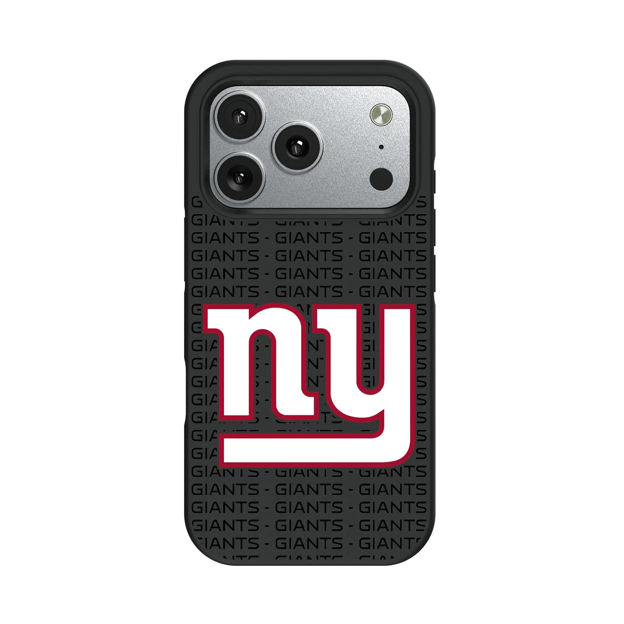 New York Giants Text Backdrop Bump Phone Case