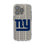 New York Giants Text Backdrop Clear Phone Case for Apple iPhone