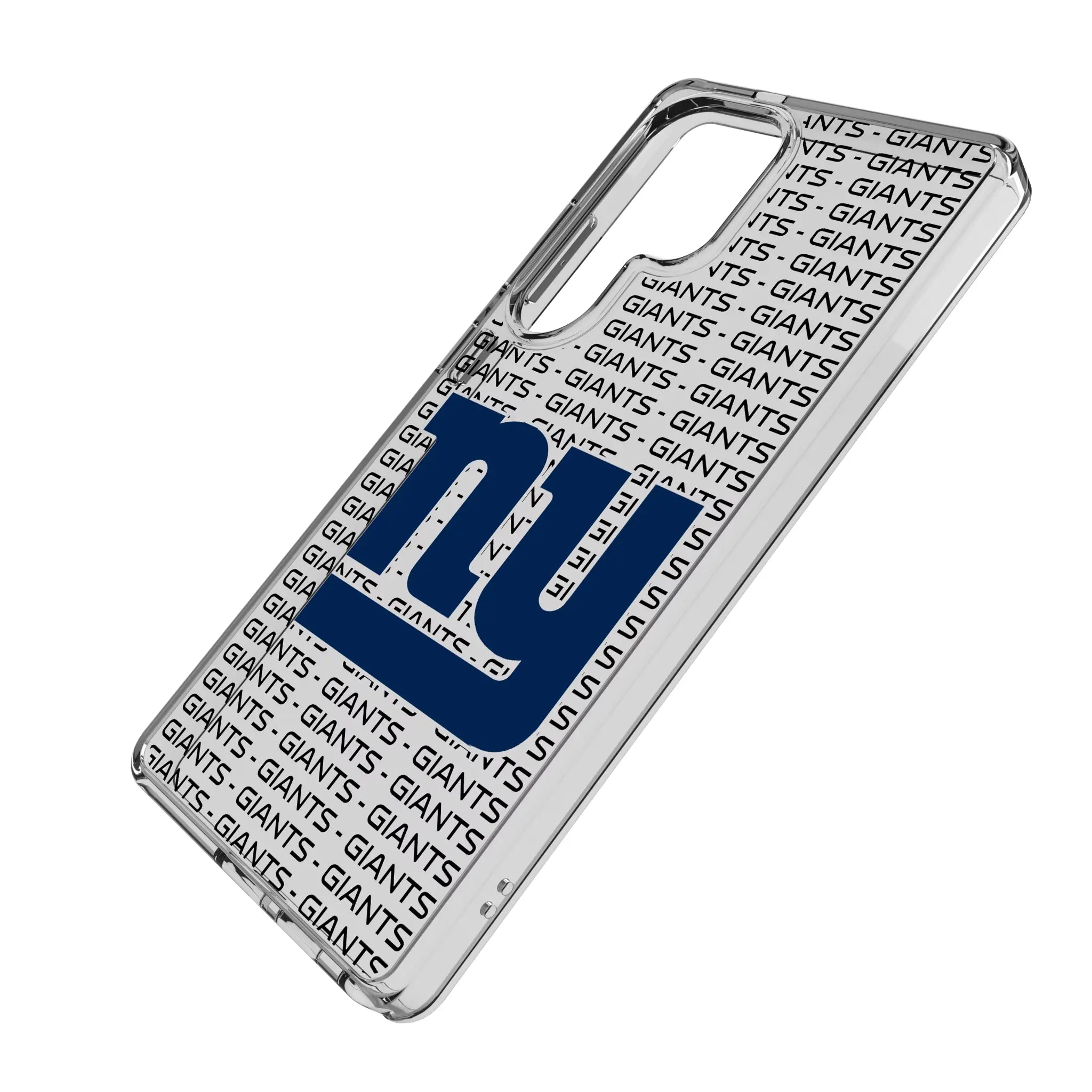 New York Giants Text Backdrop Clear Phone Case for Samsung Galaxy