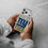 New York Giants Text Backdrop Glitter Phone Case