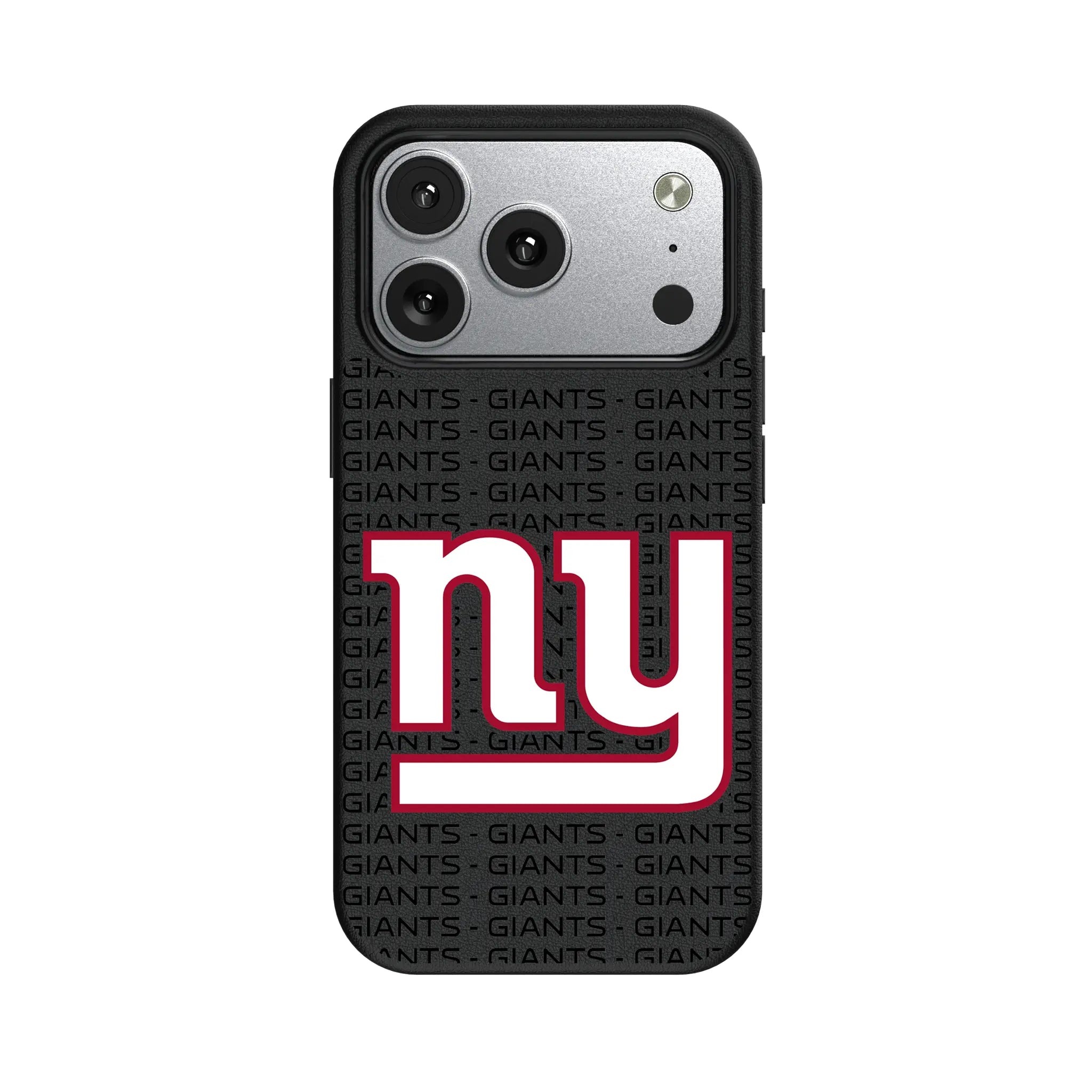New York Giants Text Backdrop MagSafe Compatible Phone Case for Apple iPhone