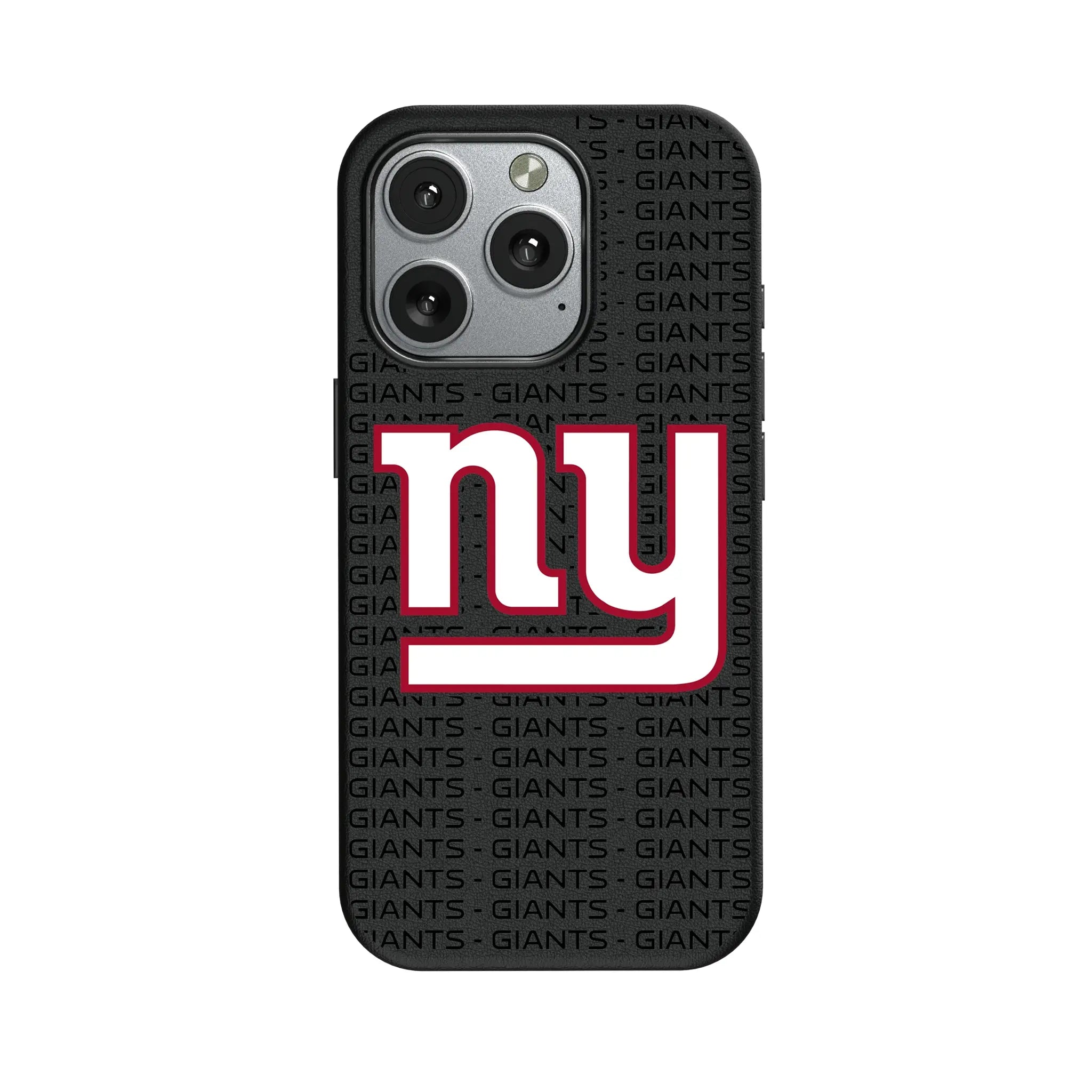 New York Giants Text Backdrop MagSafe Compatible Phone Case for Apple iPhone