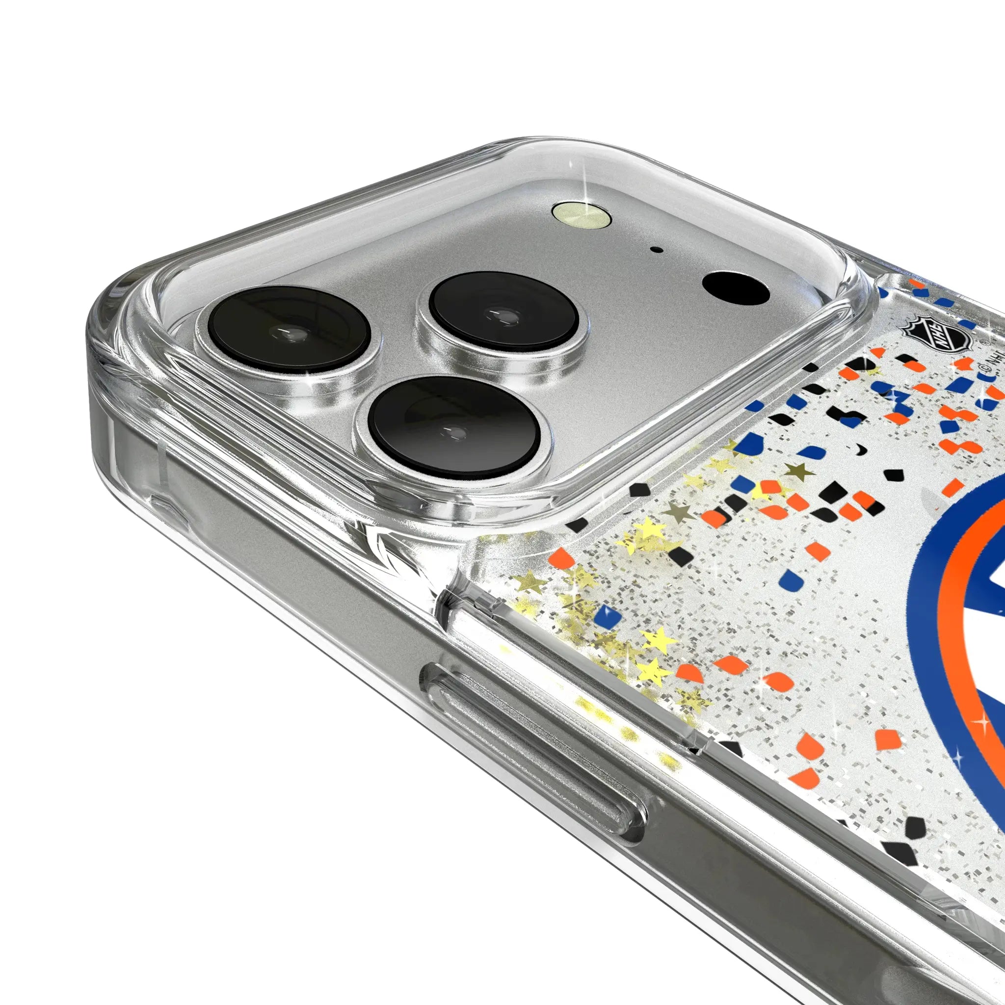 New York Islanders Confetti Glitter Phone Case