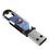 New York Islanders Ice Flood USB 32GB Clip Style Flash Drive