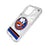 New York Islanders Ice Stripe Clear Phone Case for Apple iPhone