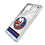 New York Islanders Ice Stripe Clear Phone Case for Samsung Galaxy