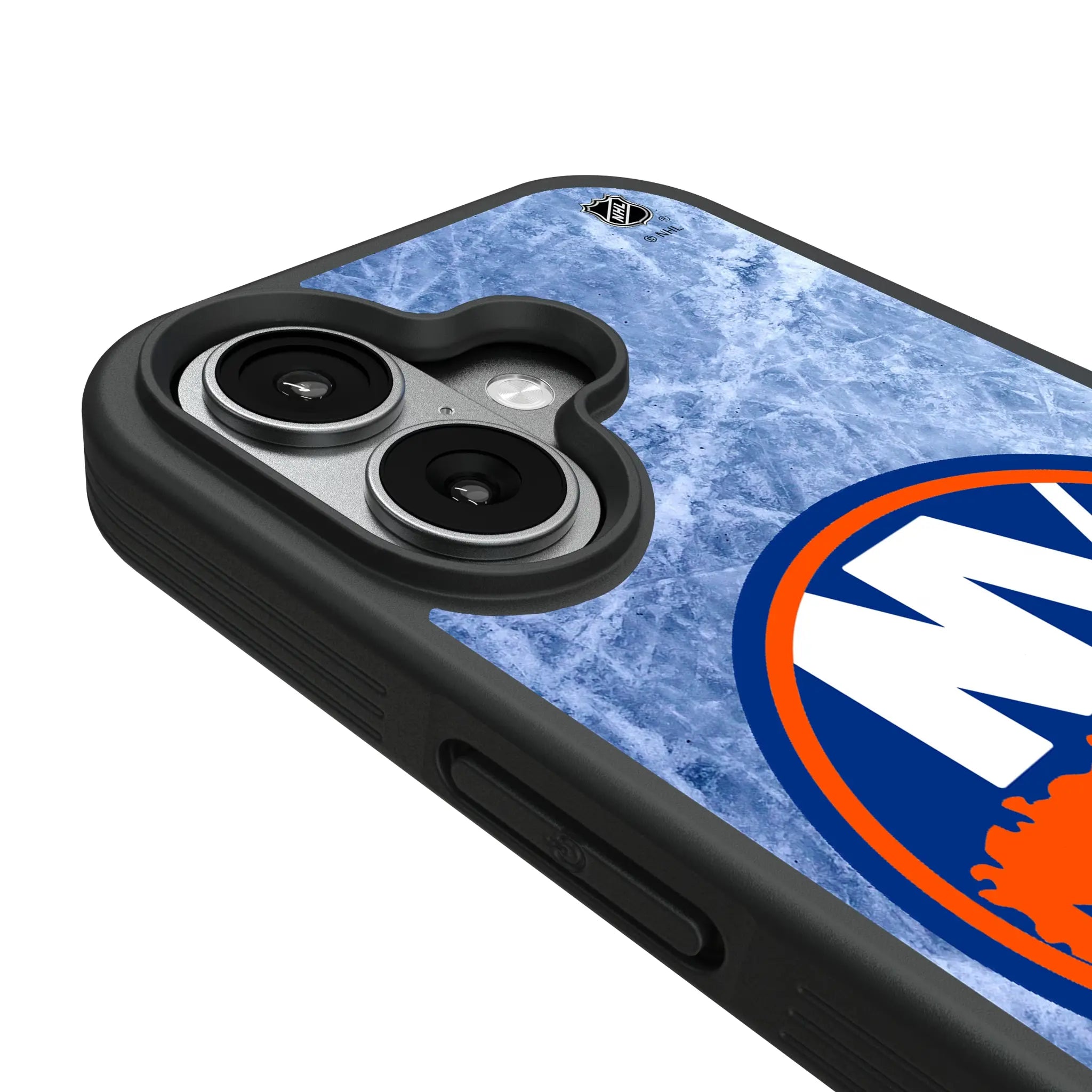 New York Islanders Ice Wordmark Bump Phone Case