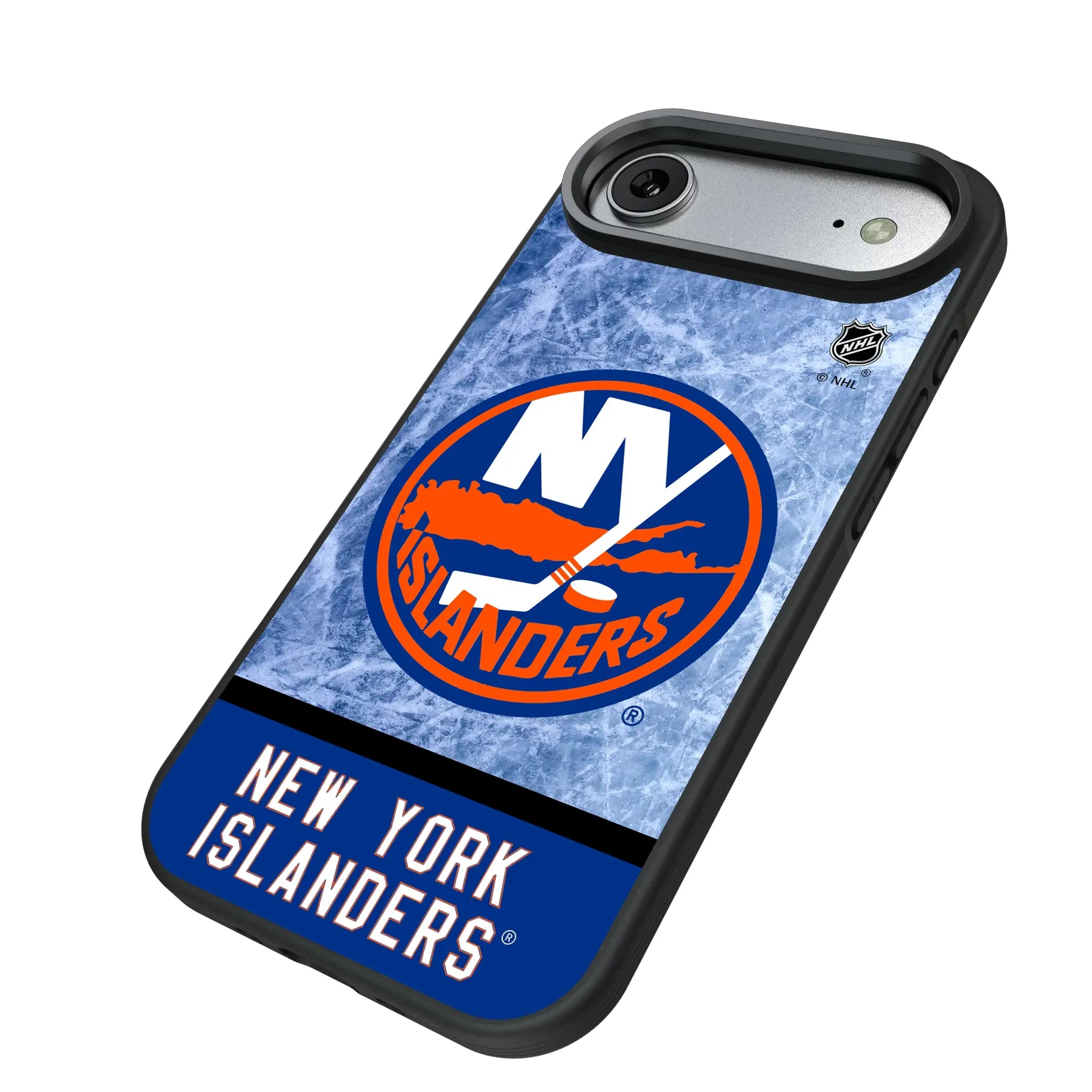 New York Islanders Ice Wordmark Bump Phone Case