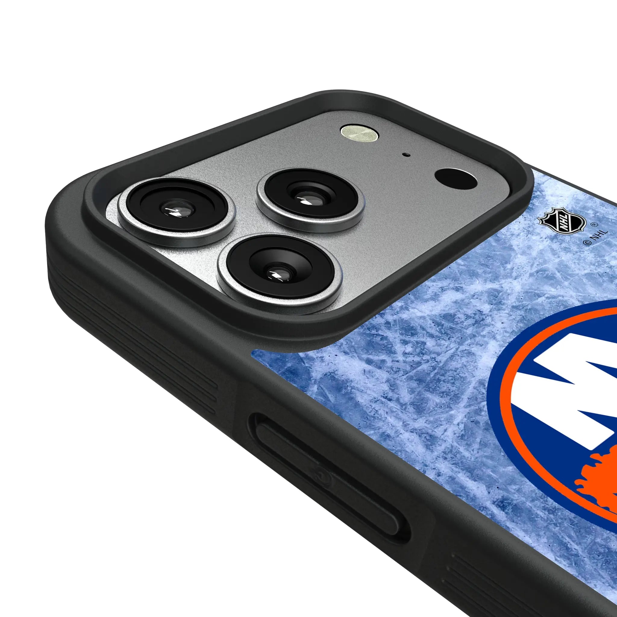 New York Islanders Ice Wordmark Bump Phone Case