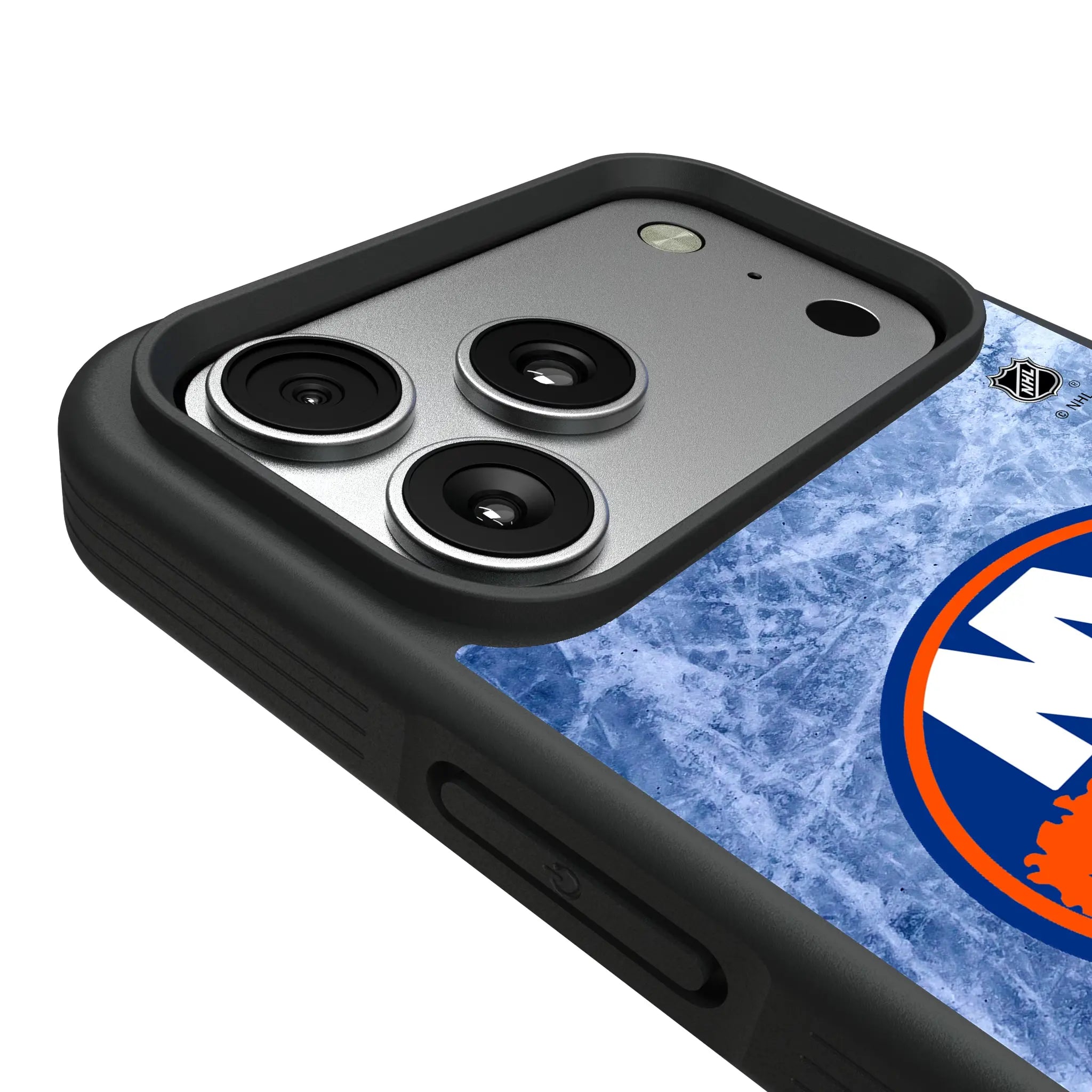 New York Islanders Ice Wordmark Bump Phone Case