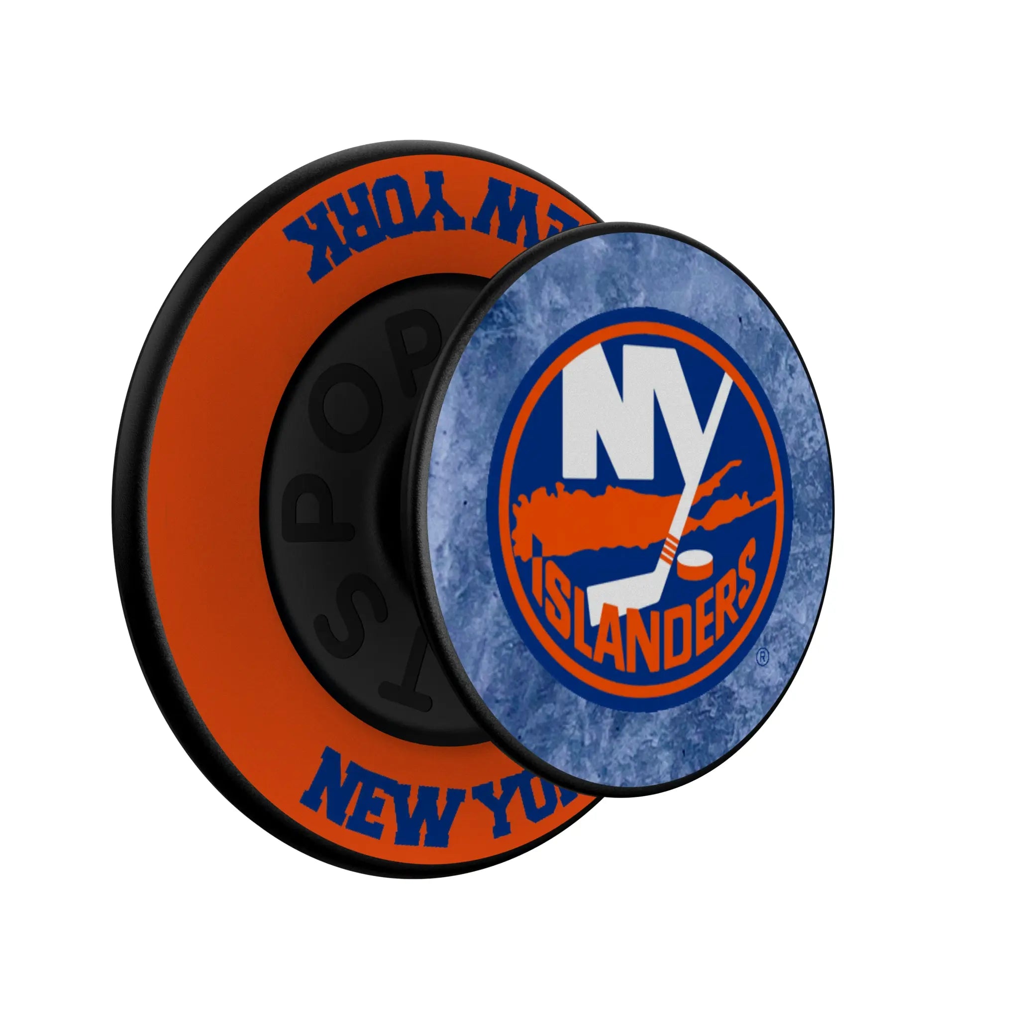 New York Islanders Ice Wordmark PopSockets Magnetic Phone Grip and Stand