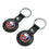 New York Islanders Insignia Black Airtag Holder 2-Pack