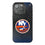 New York Islanders Linen Bling Phone Case for Apple iPhone